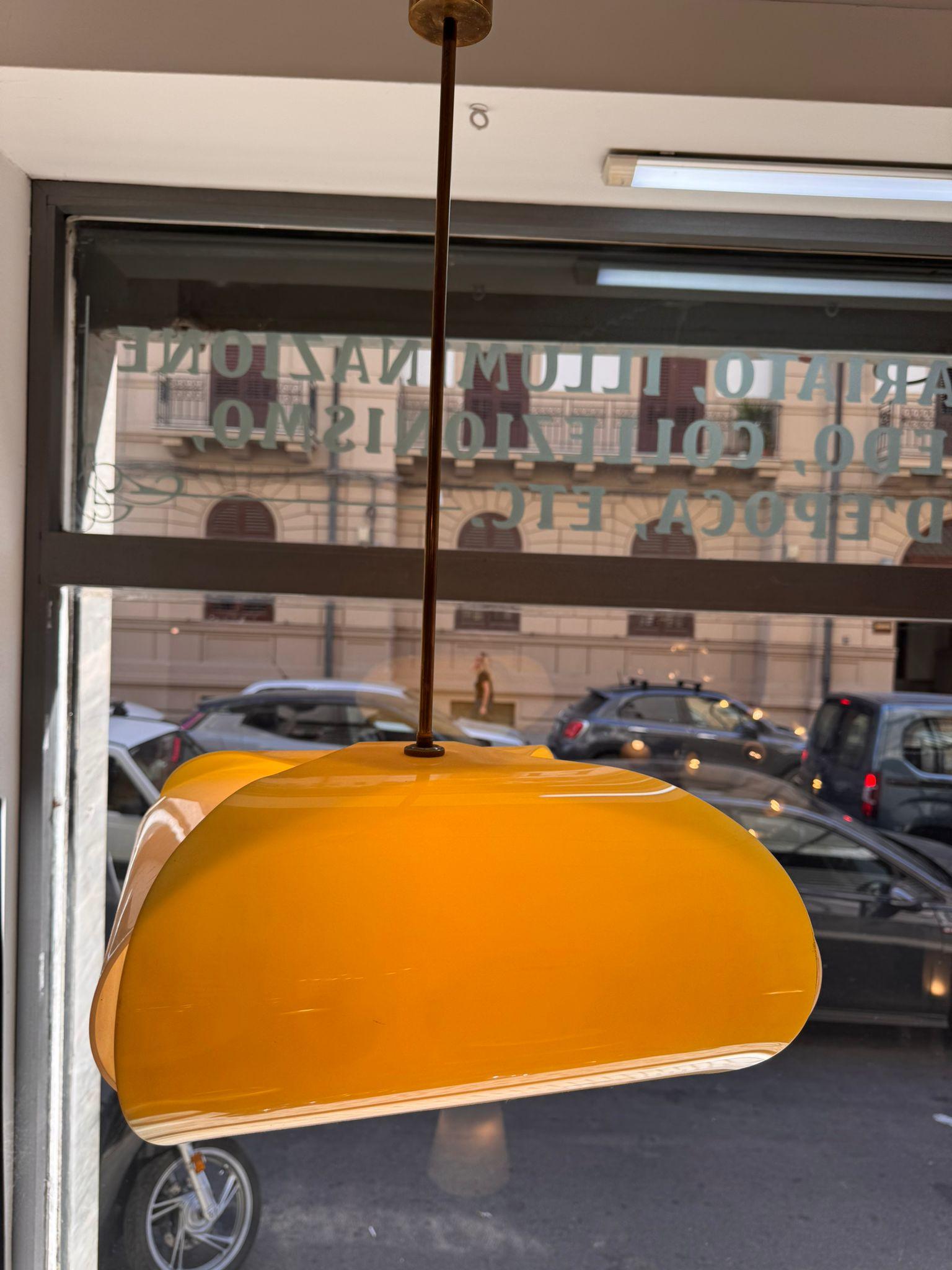 Lampadario Angelo Lelli per Arredoluce en vente 1