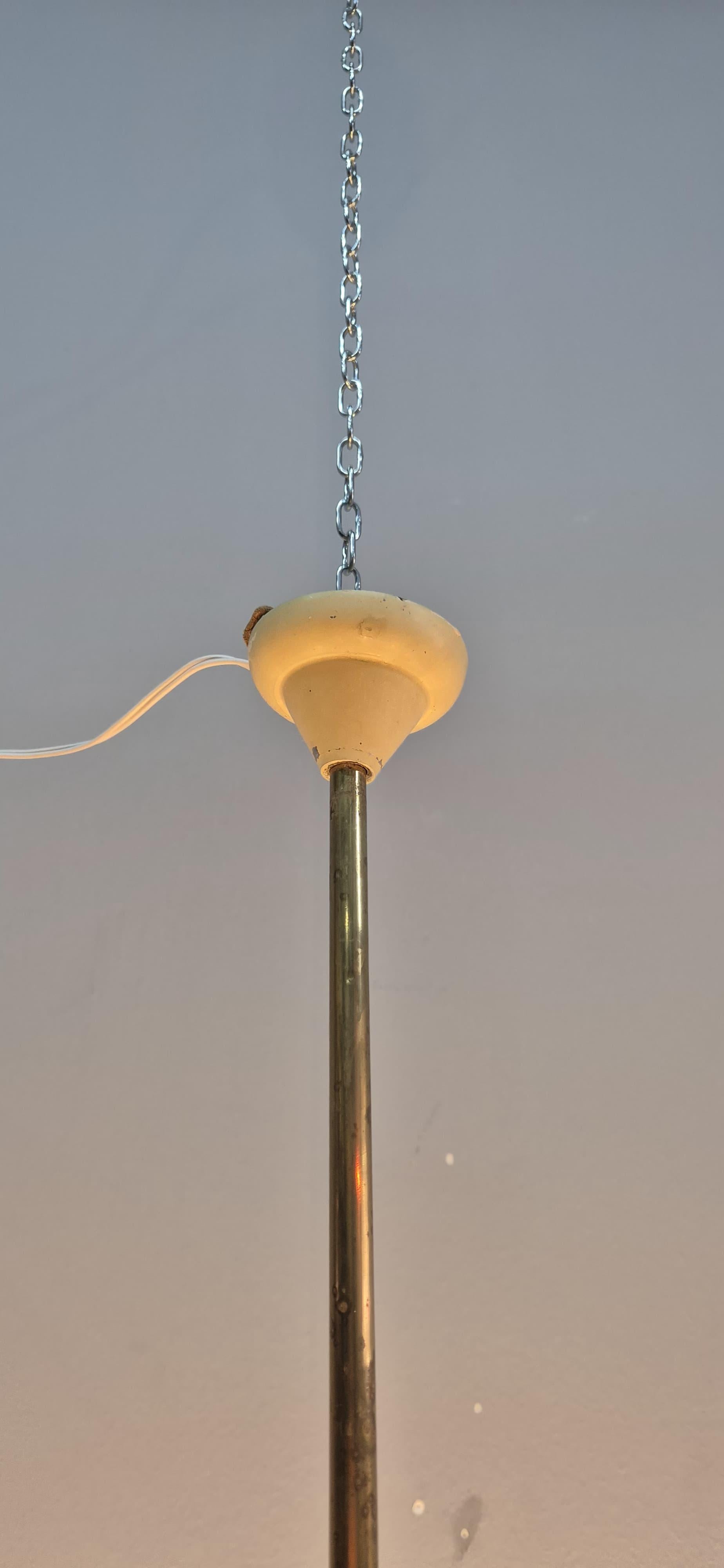 Lampadario anni '50 colorato in vendita 15