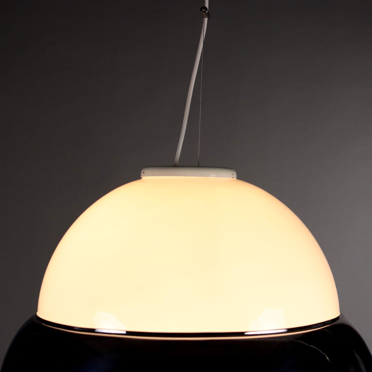 Policromo Lampadario Anni 50