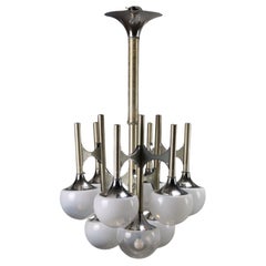 1960s-70s Nine-Light Chandelier