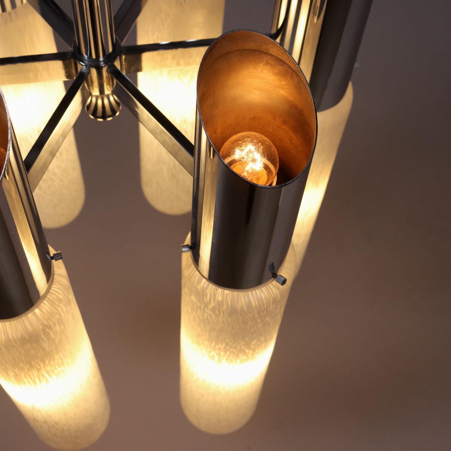 Lampadario Anni 60 Mazzega in vendita 1