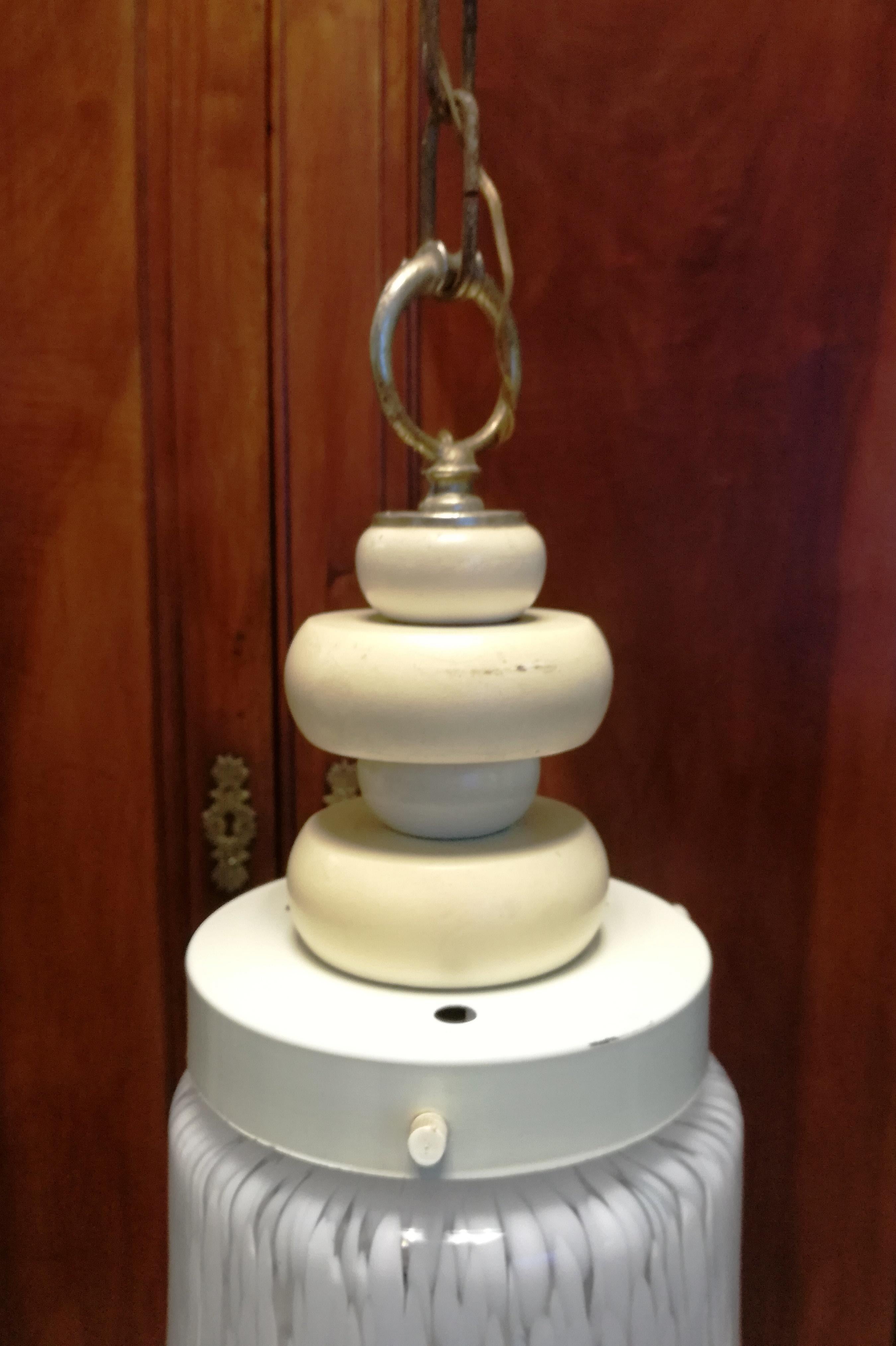 Mid-Century moderno Lampadario Birillo, Carlo Nason Per Mazzega in vendita