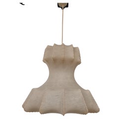 Lampada a sospensione in Cocoon anni 70