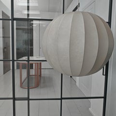 Chandelier  Italian vintage 70s round cocoon