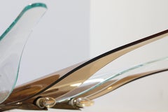 Lampadario Dahlia modello '1563' di Max Ingrand per Fontana Arte, Italia, 1955