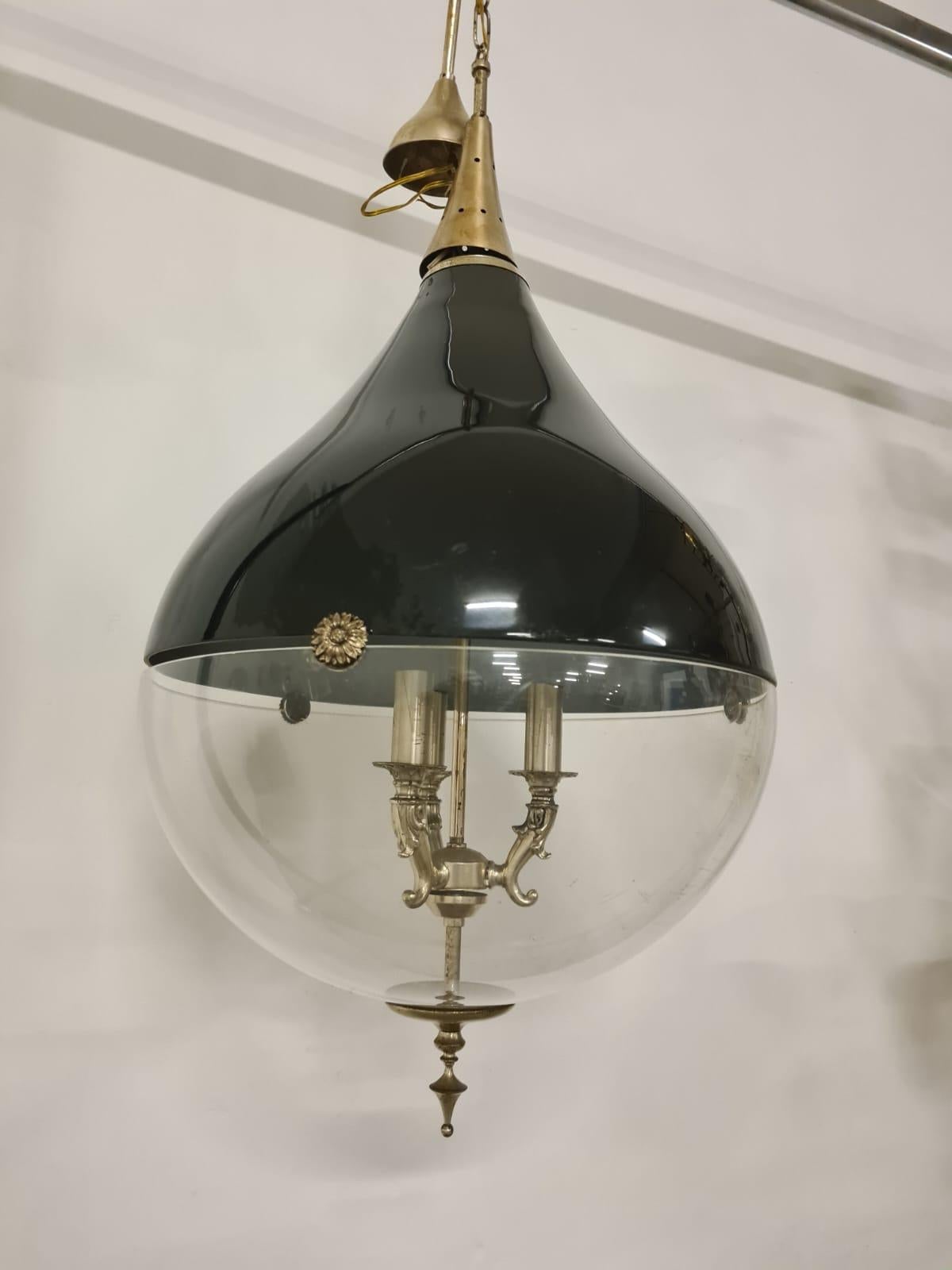 Lampadario dallo stile vittoriano in perspex in vendita 6