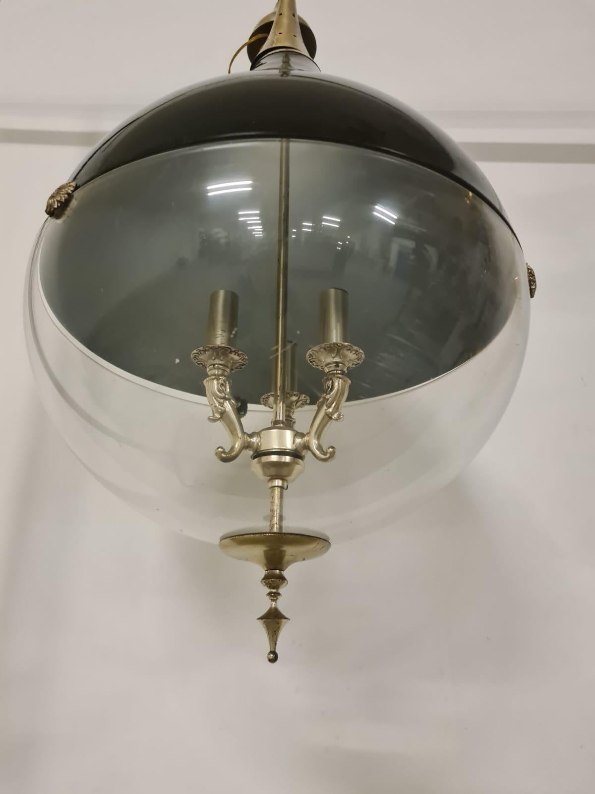 Metallo Lampadario dallo stile vittoriano in perspex in vendita