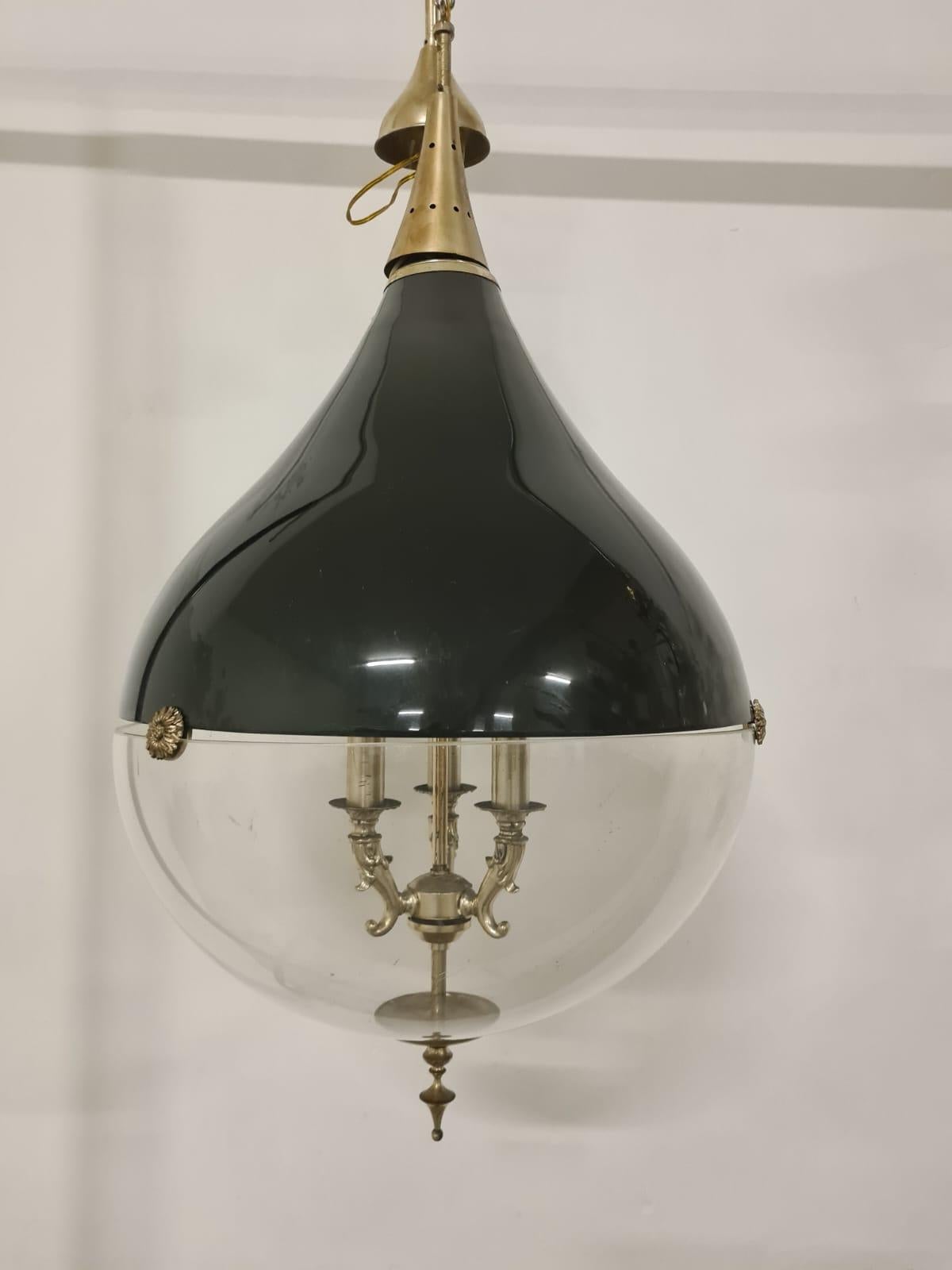 Lampadario dallo stile vittoriano in perspex in vendita 3