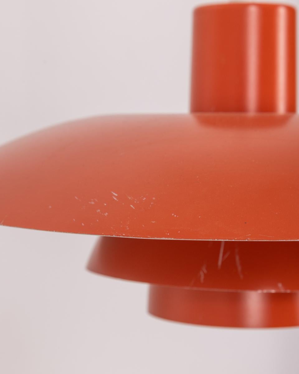 Lampadario danese mod. 4/3 vintage anni 60 design Louis Poulsen Mid-20th Century en venta