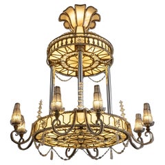 Deco Italy Chandelier, Early 20th Century.
