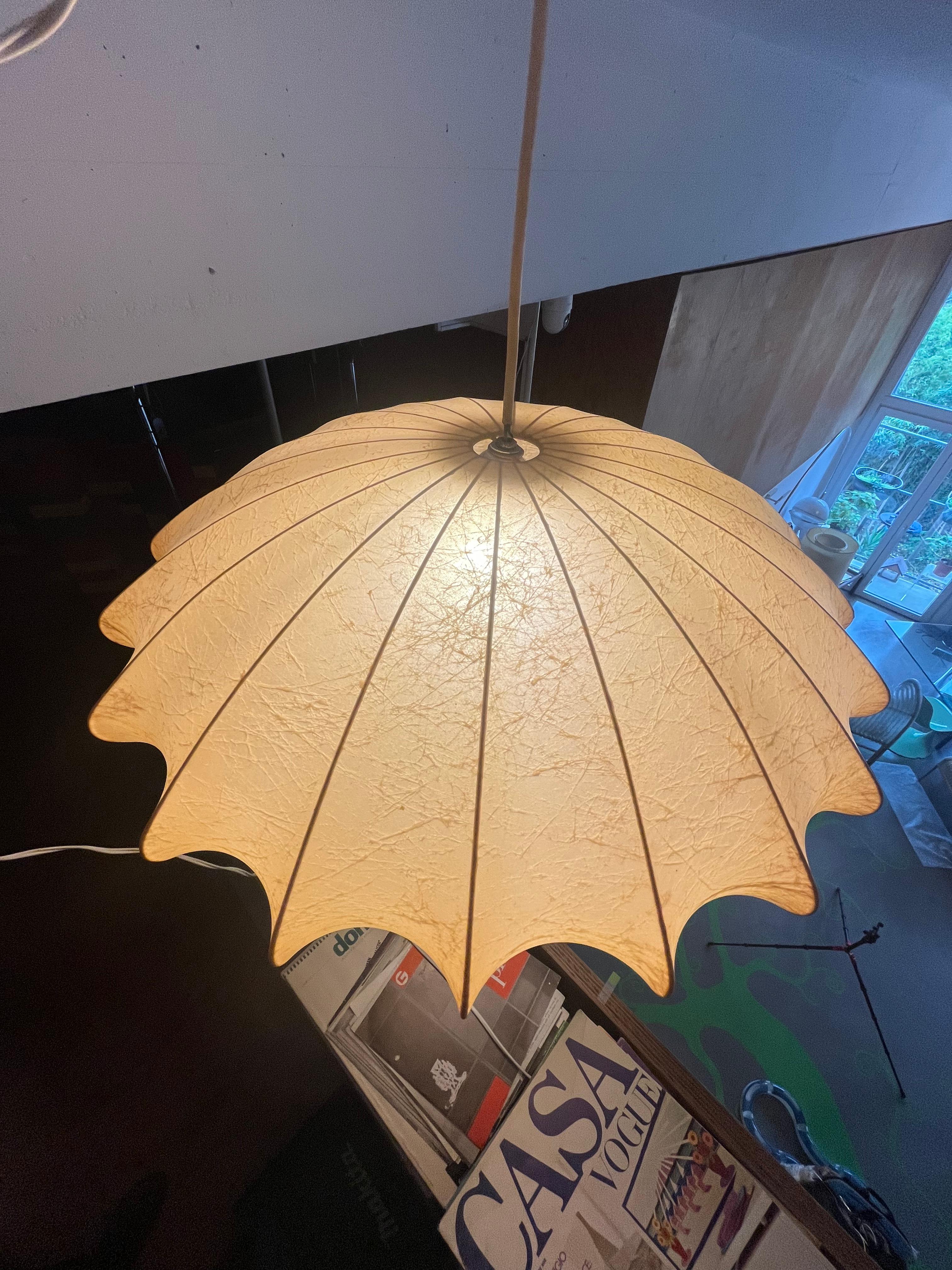Bubble series chandelier designed by George Nelson 1960s In Good Condition In Milano, IT