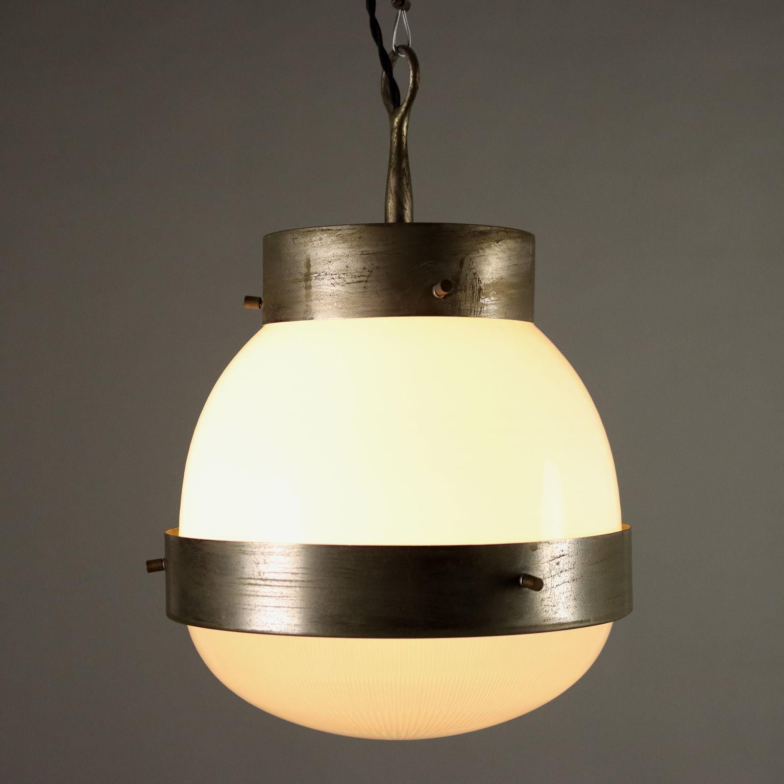 Italian Lampadario Delta di Sergio Mazza per Artemide  Anni 60 For Sale