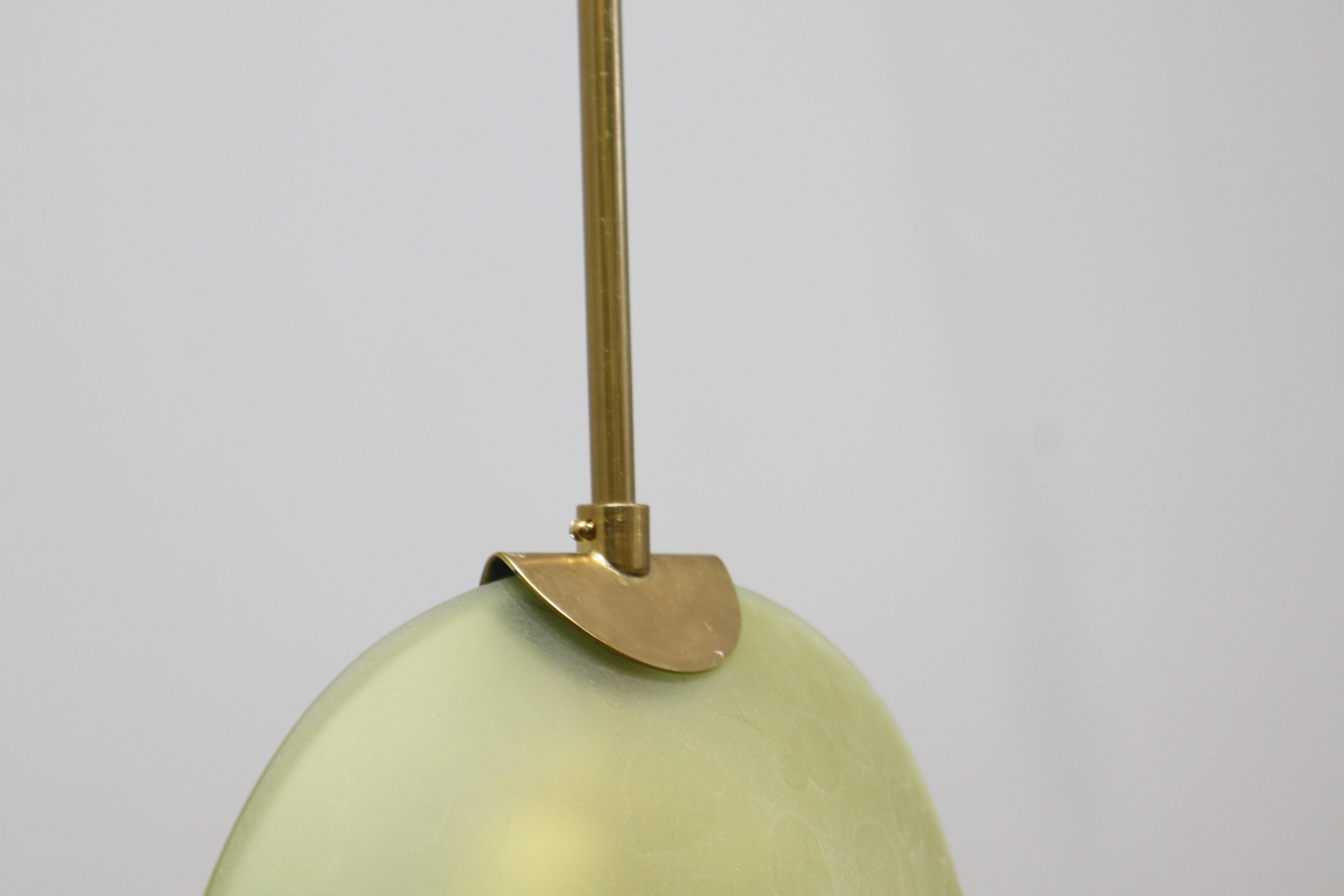 Lampadario di Max Ingrand per Fontana Arte anni 50 , disponibile coppia in vendita 4