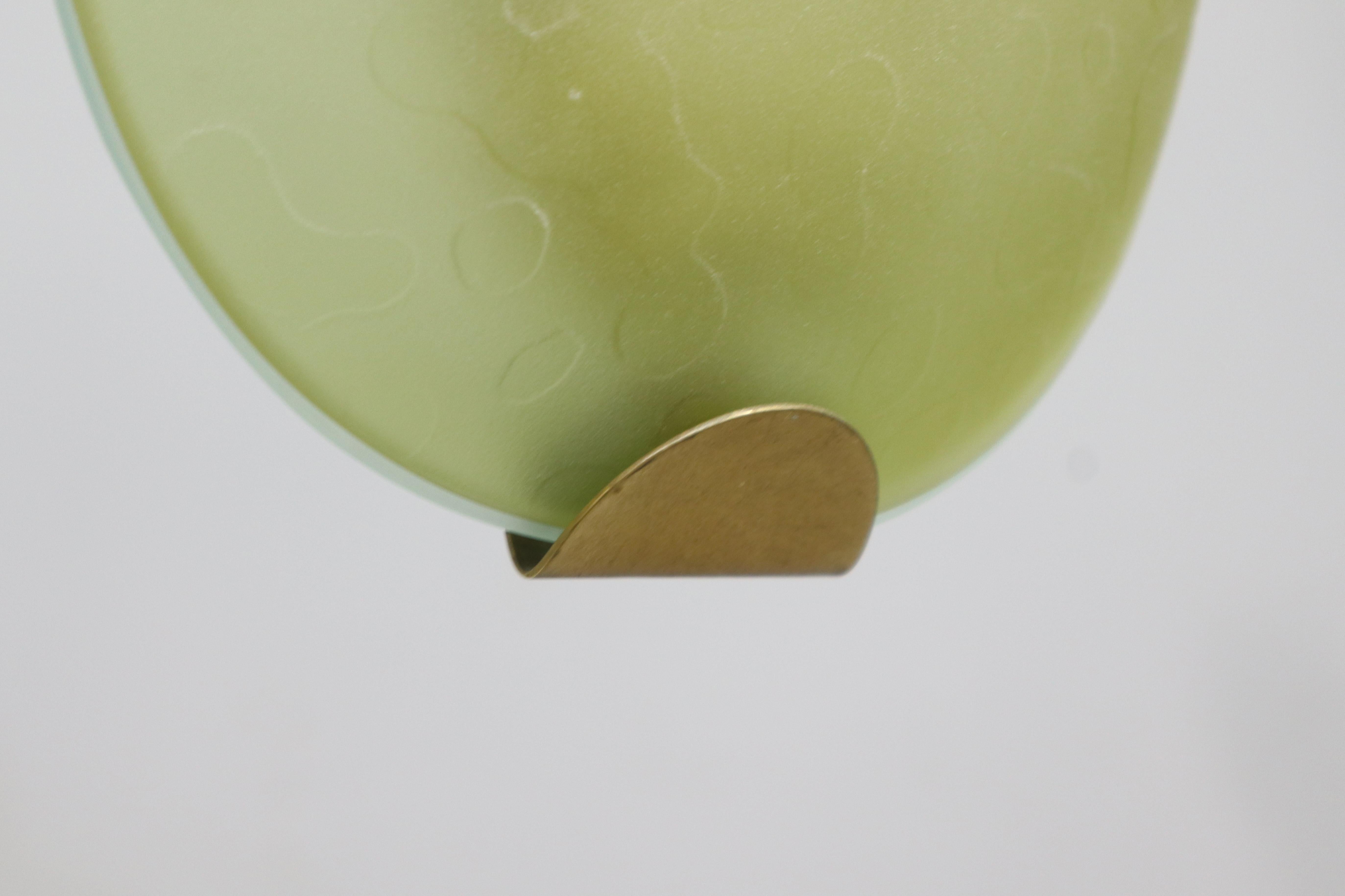 Lampadario di Max Ingrand per Fontana Arte anni 50 , disponibile coppia in vendita 5