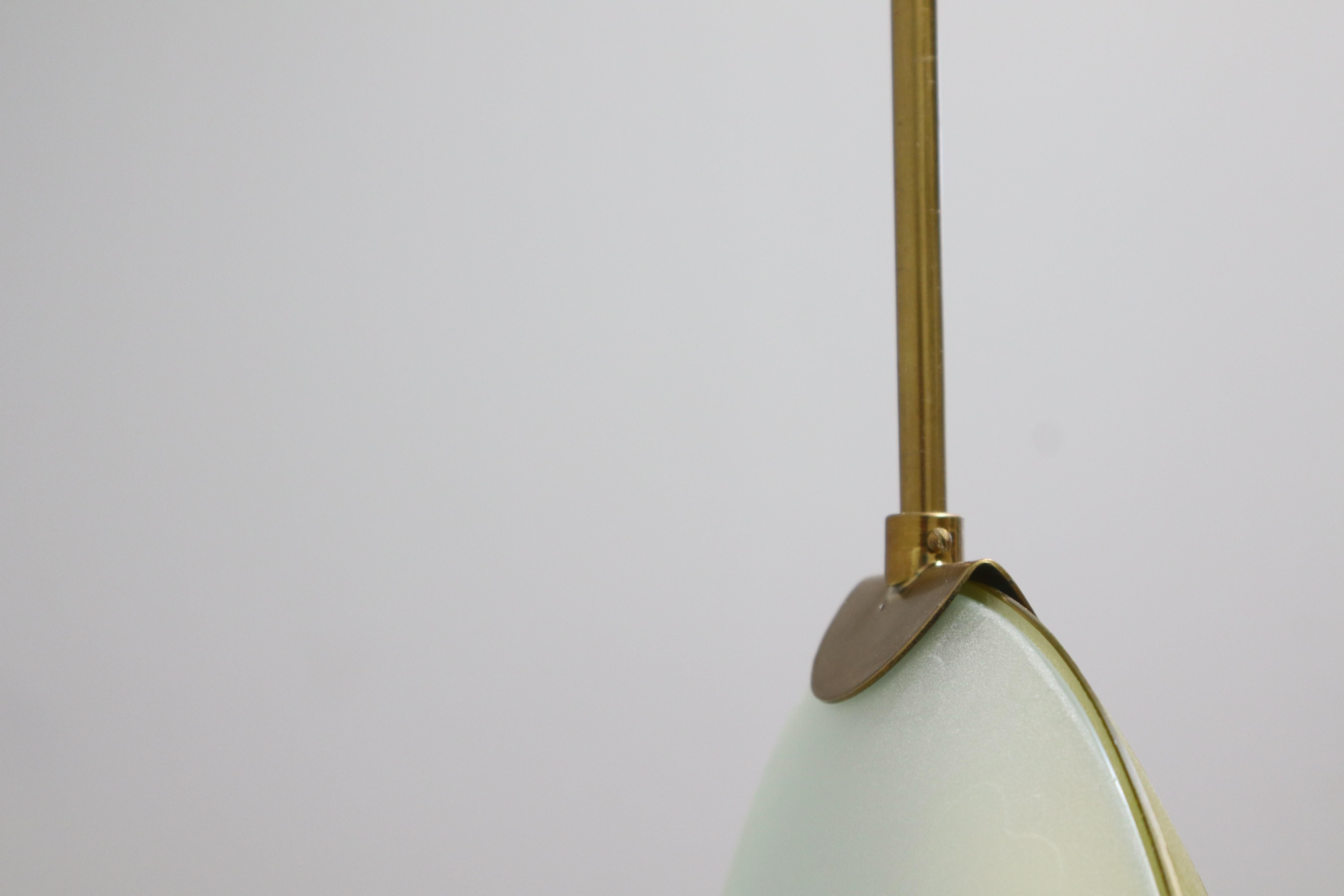 Lampadario di Max Ingrand per Fontana Arte anni 50 , disponibile coppia in vendita 7