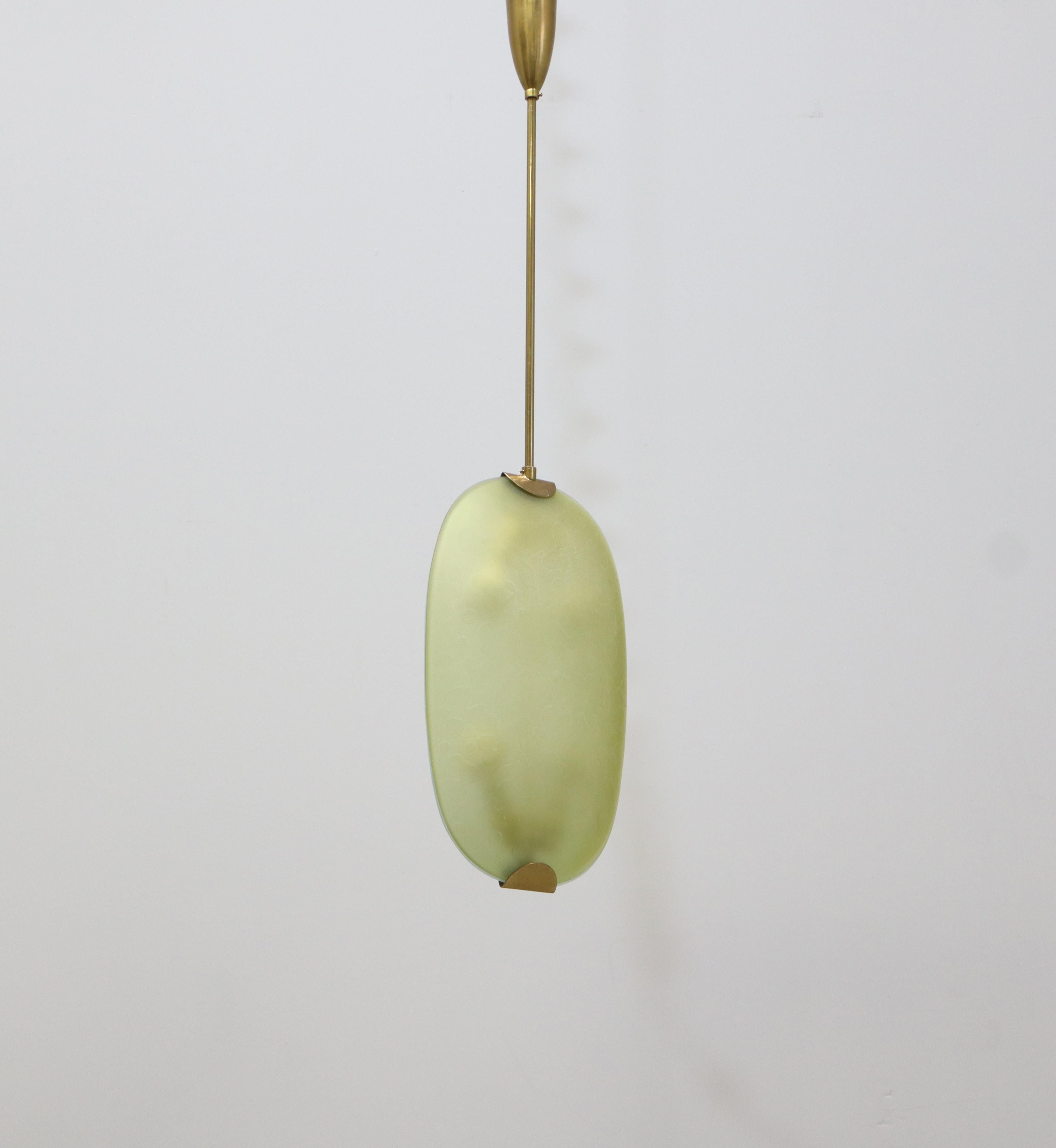 Lampadario di Max Ingrand per Fontana Arte anni 50 , disponibile coppia in vendita 9