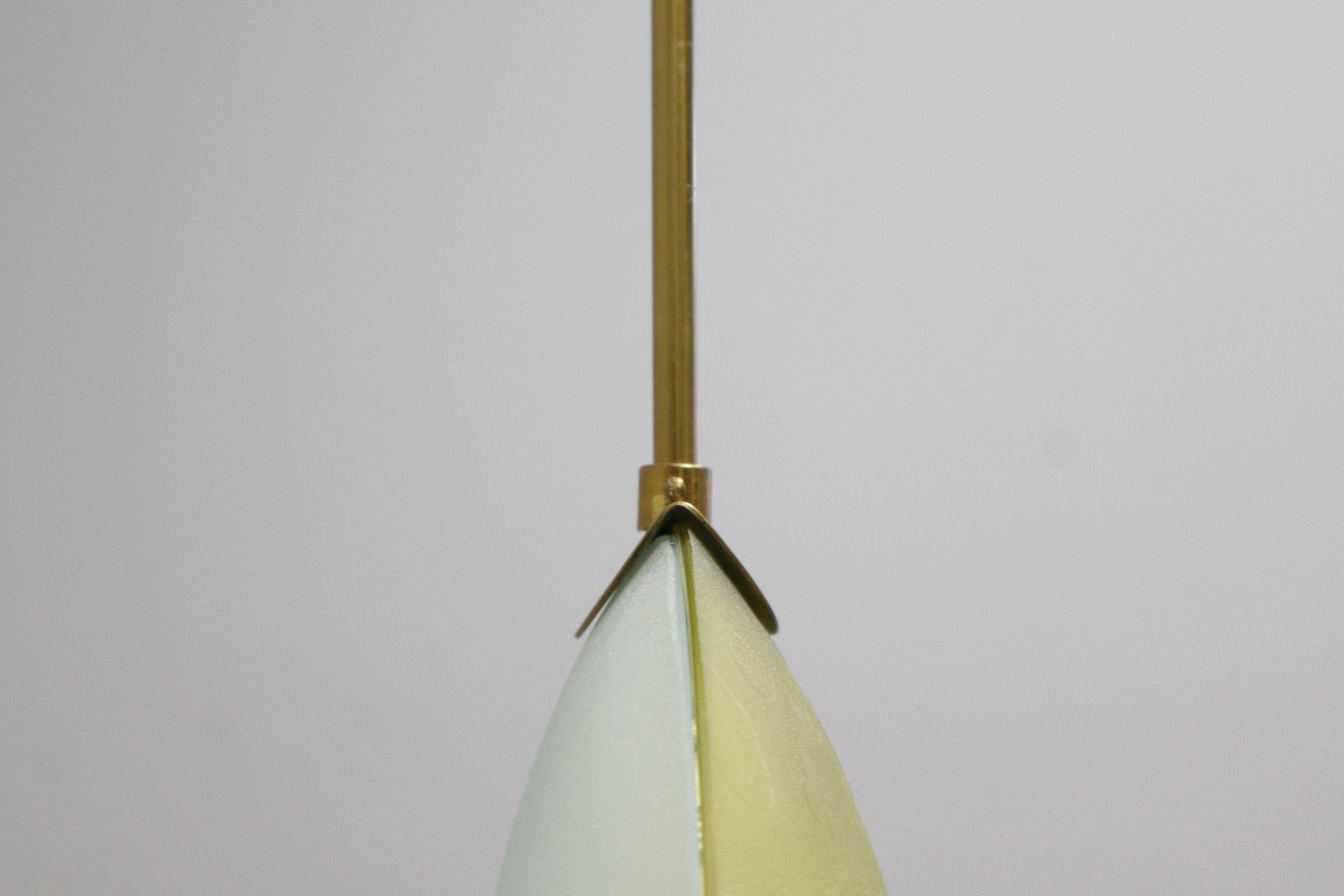 Lampadario di Max Ingrand per Fontana Arte anni 50 , disponibile coppia in vendita 11