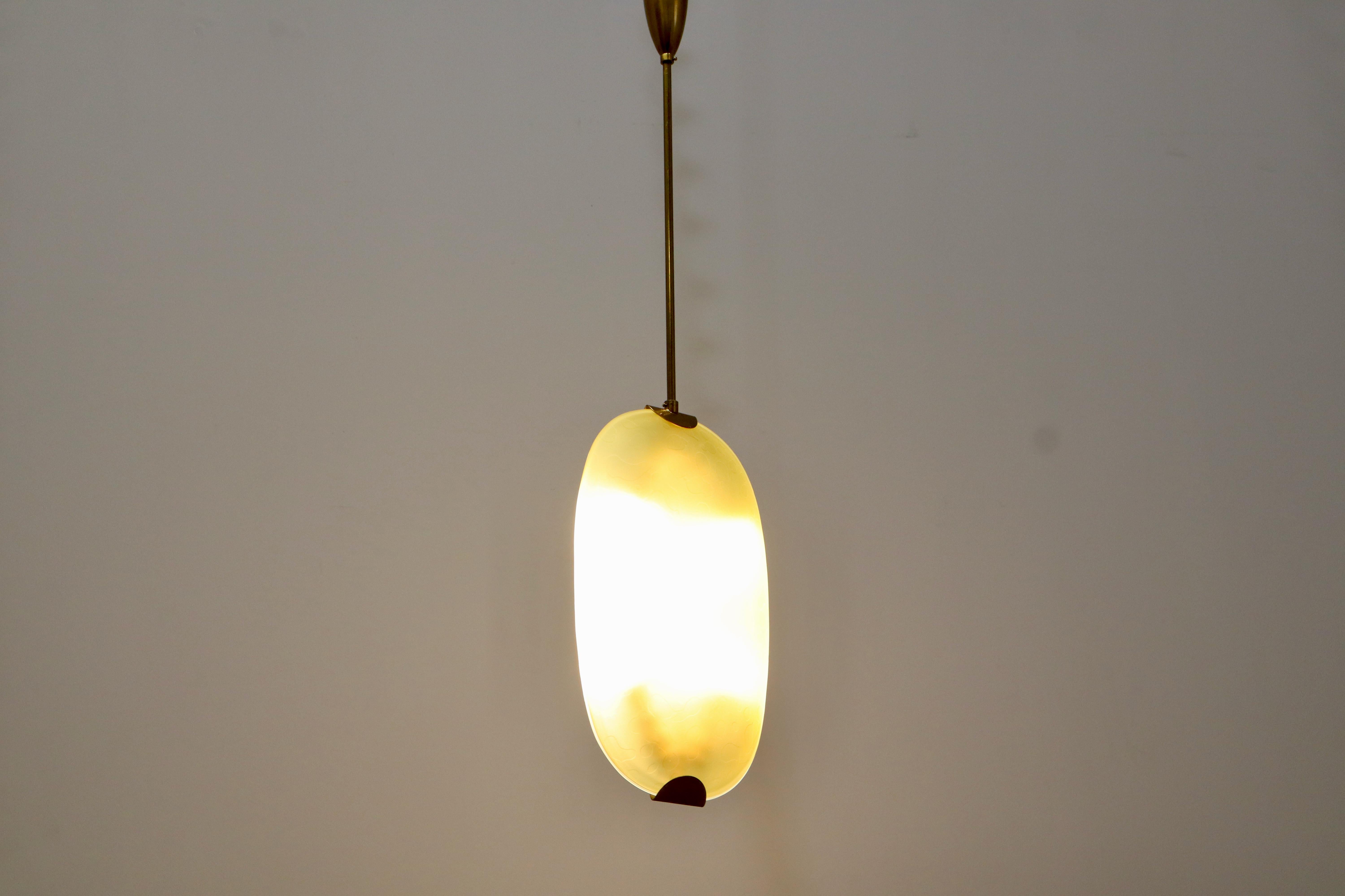 Lampadario di Max Ingrand per Fontana Arte anni 50 , disponibile coppia in vendita 13