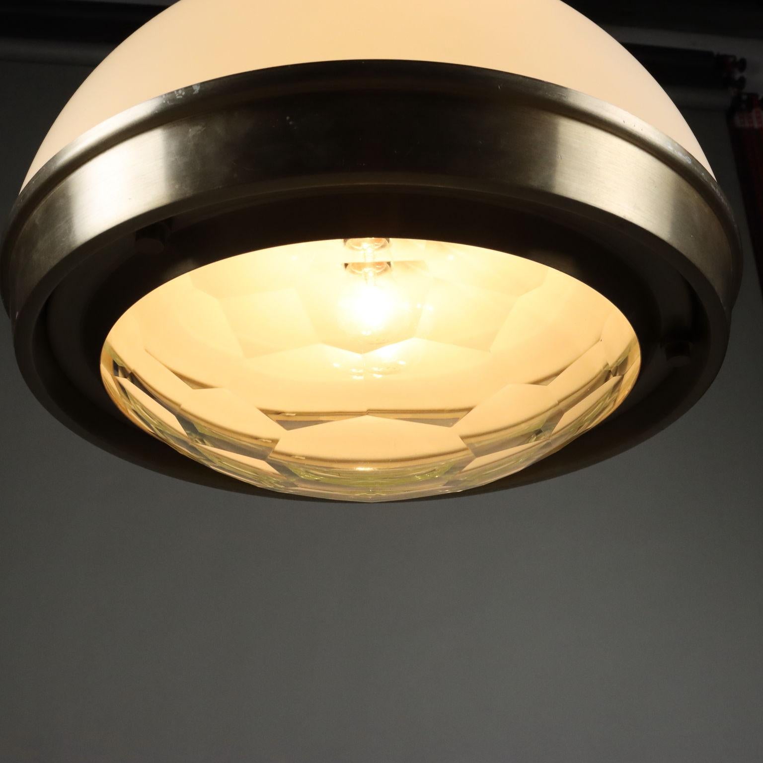 Italian Chandelier by Pia Guidetti Crippa for Lumi Milano 1960s