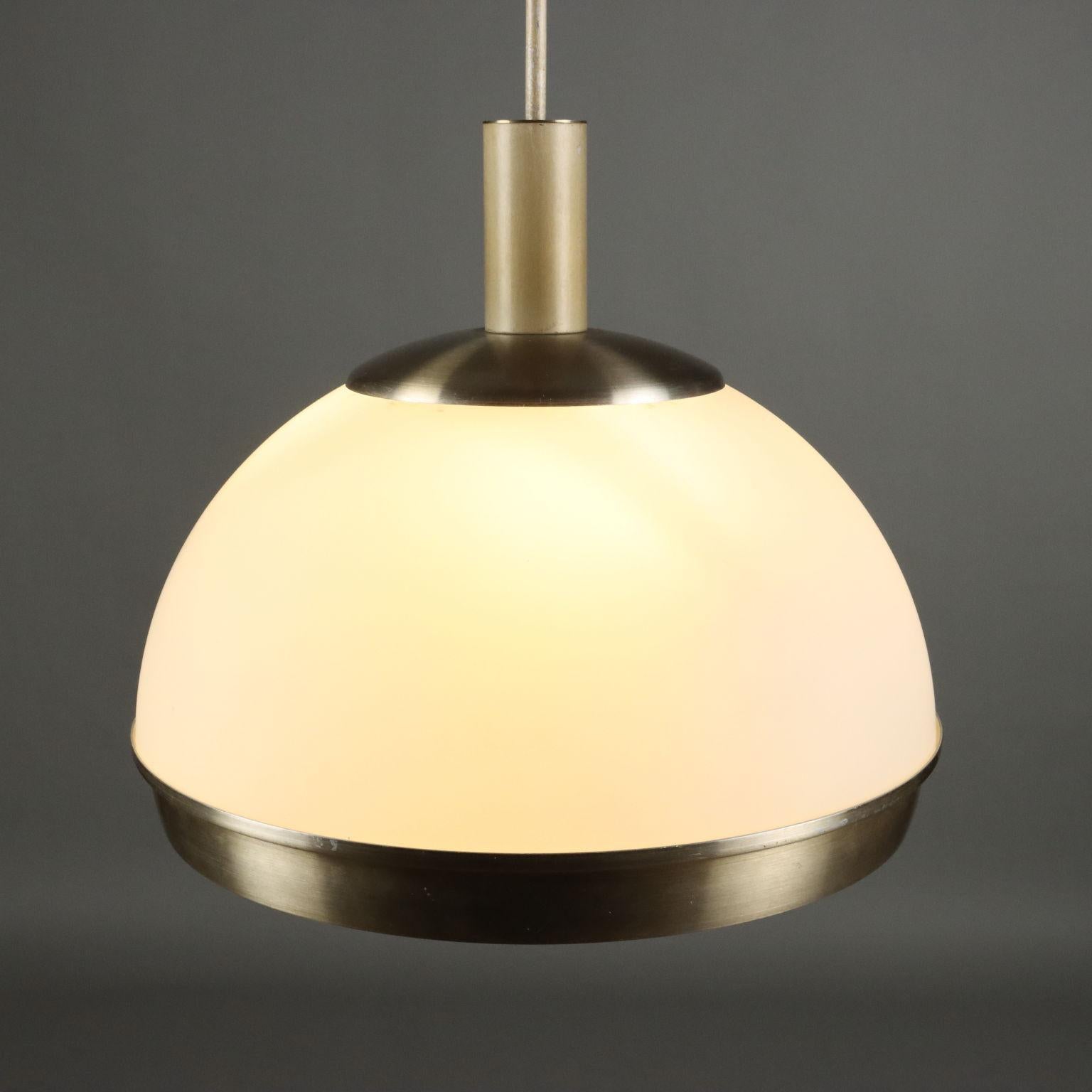 Mid-20th Century Chandelier by Pia Guidetti Crippa for Lumi Milano 1960s