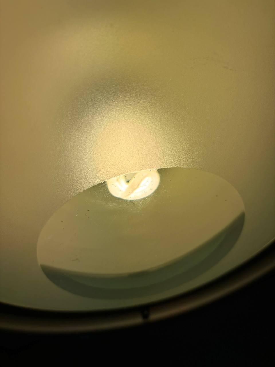 Mid-Century Modern Lustre par Pia Guidetti Crippa pour Lumi, ''a lens'' Italie, 1960s en vente