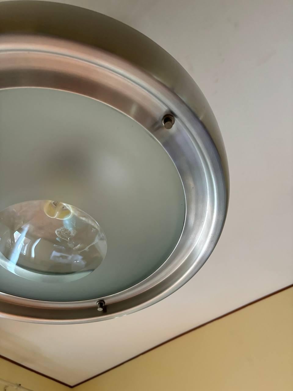 Fait main Lustre par Pia Guidetti Crippa pour Lumi, ''a lens'' Italie, 1960s en vente