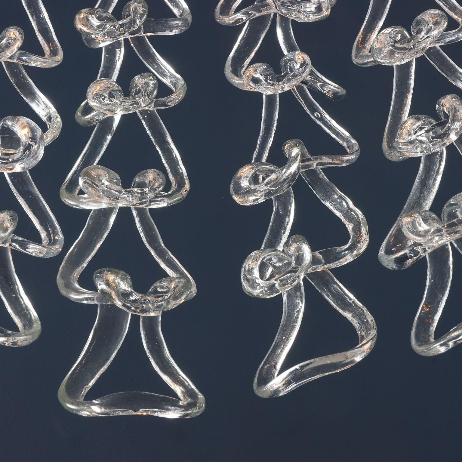 'Giogali' chandelier by Angelo Mangiarotti for Vistosi 1960s-70s For Sale 3