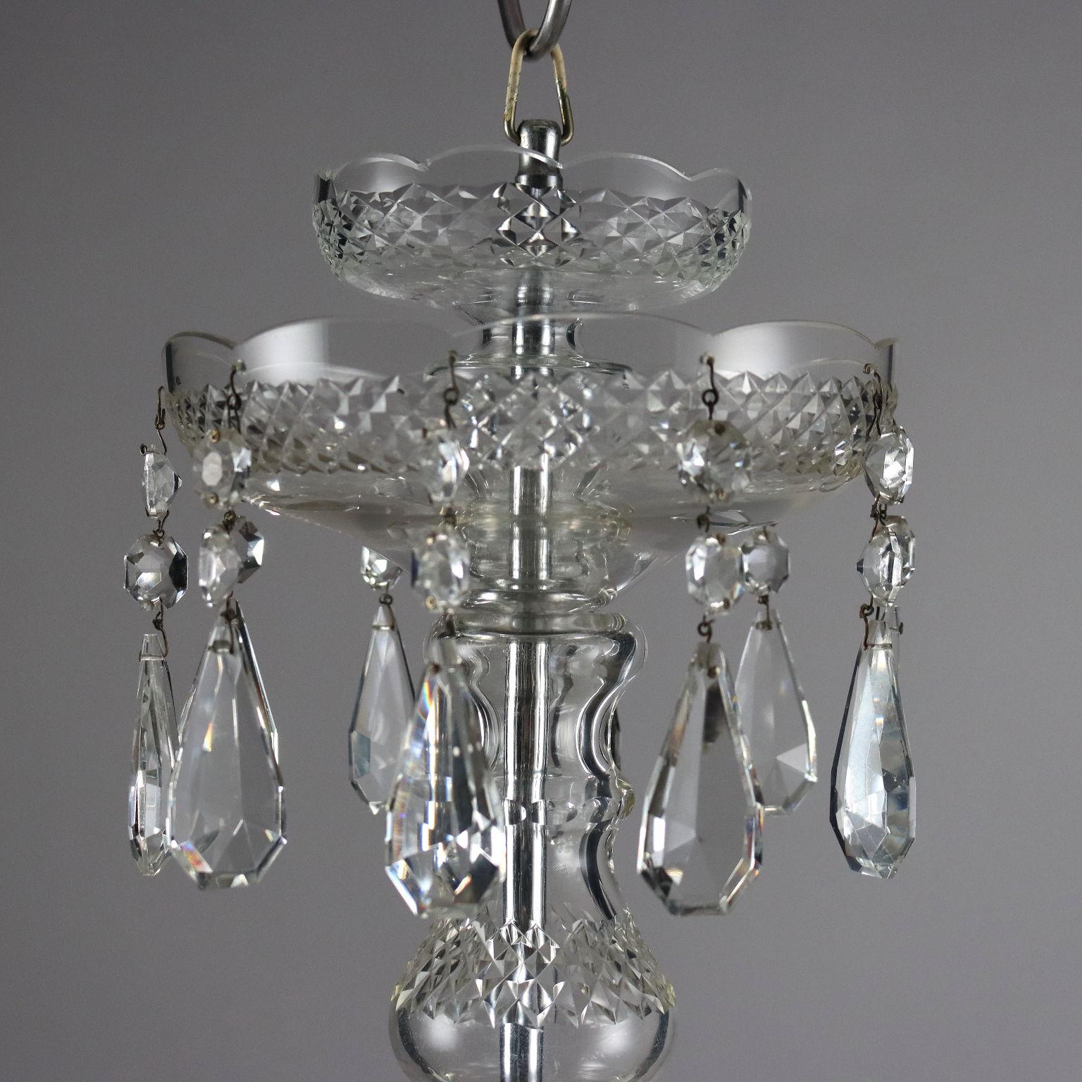 lampadario cristallo boemia