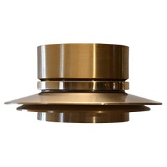 Carl Thore brass chandelier for Granhaga, 1960s
