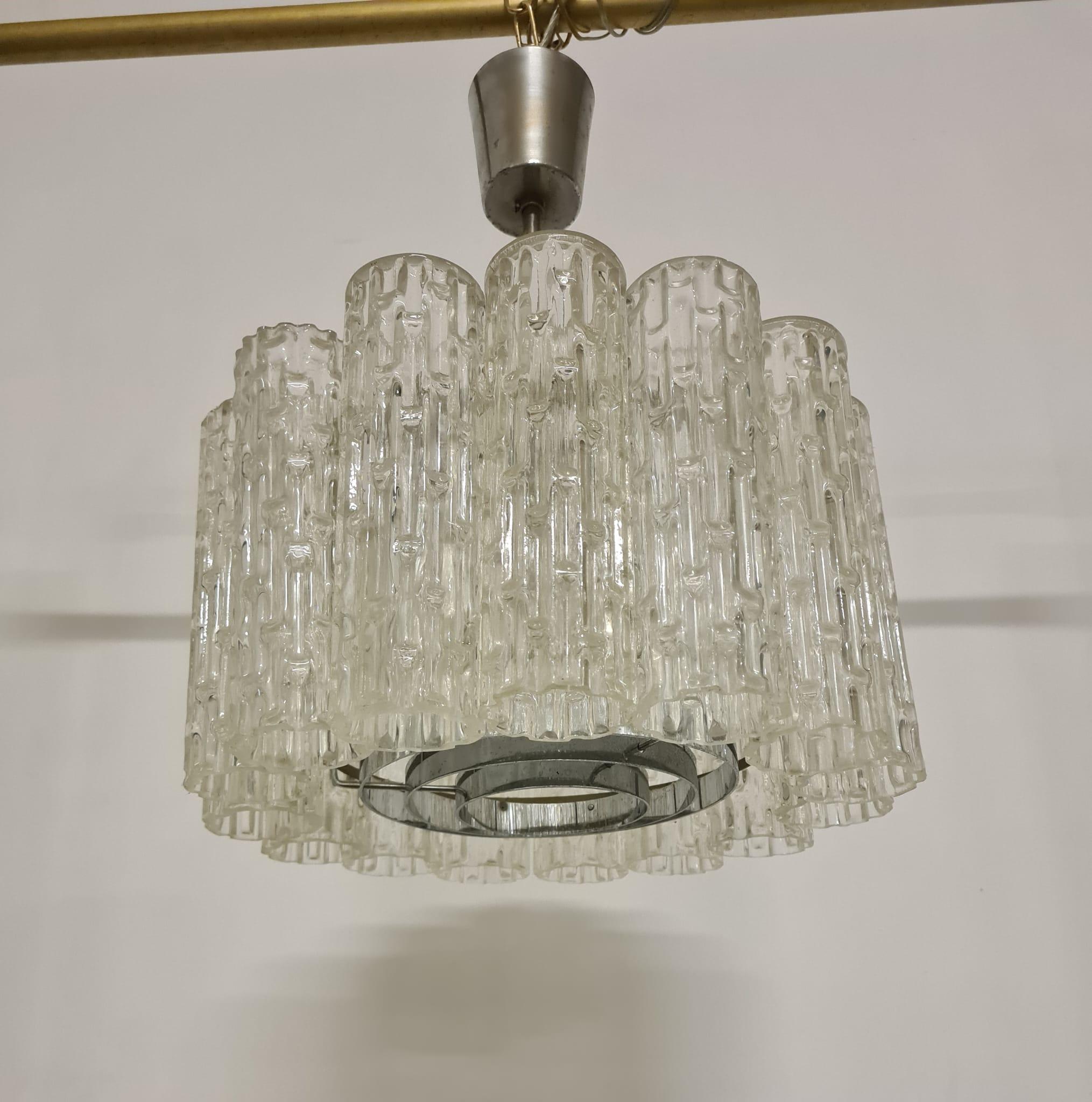 60' glass chandelier For Sale 5