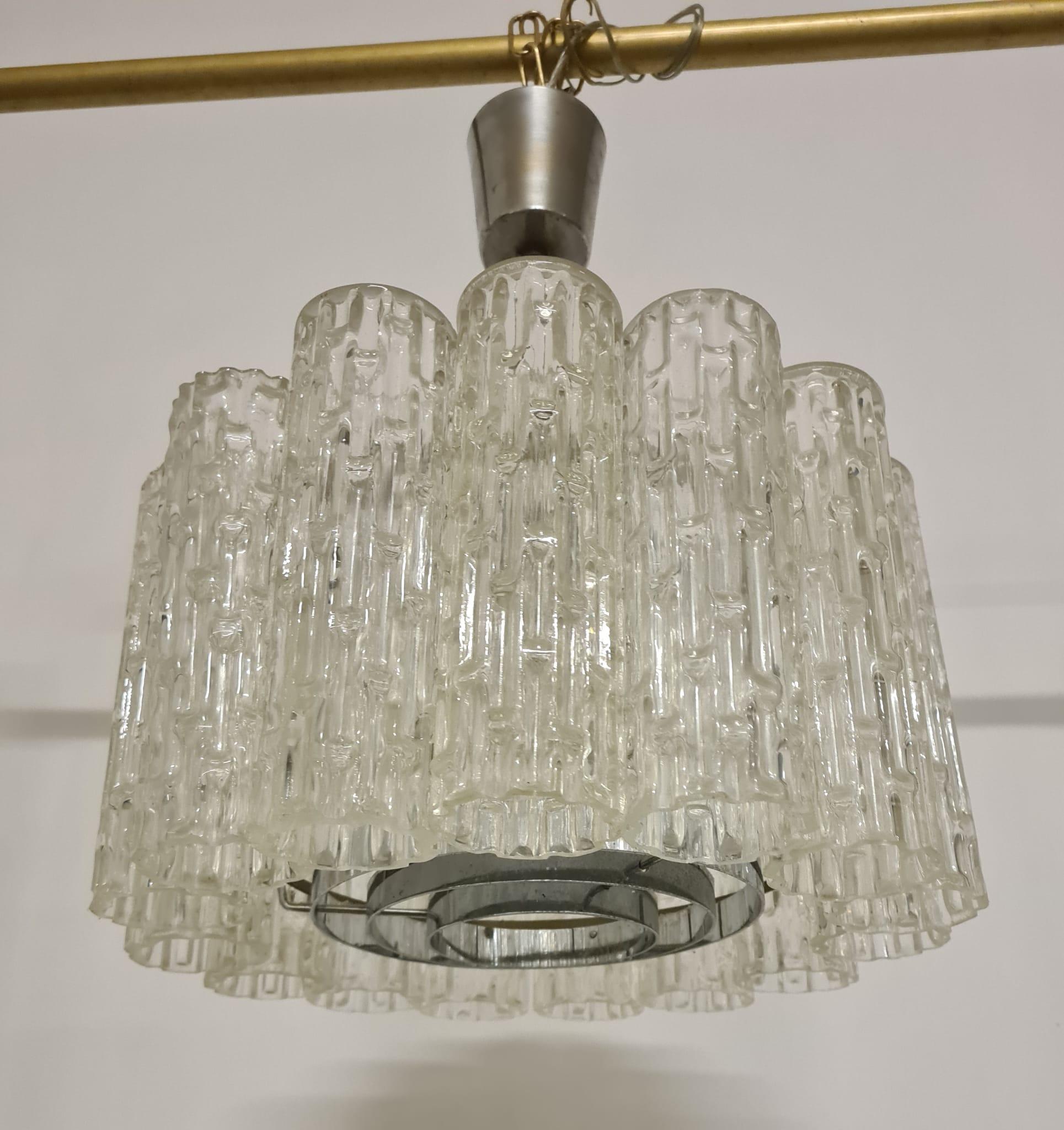60' glass chandelier For Sale 7