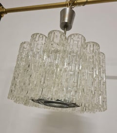 60' glass chandelier