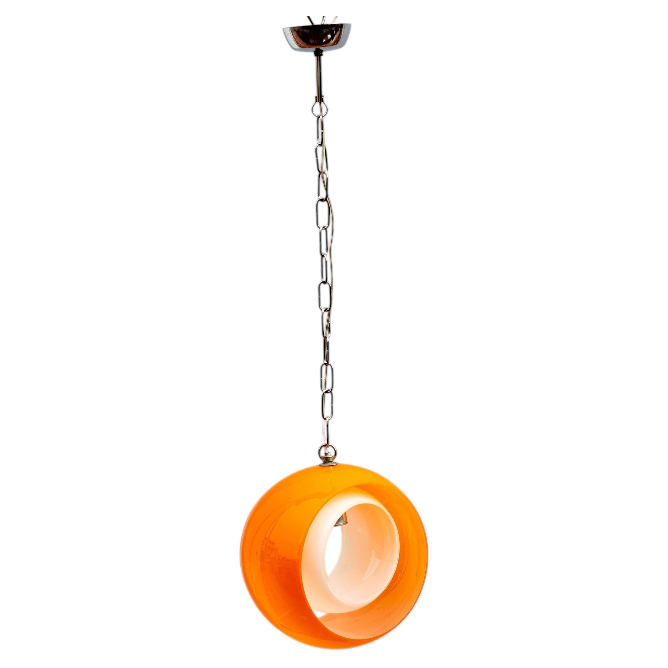Lustre en verre de Murano, modèle ECLISSE, années 1960