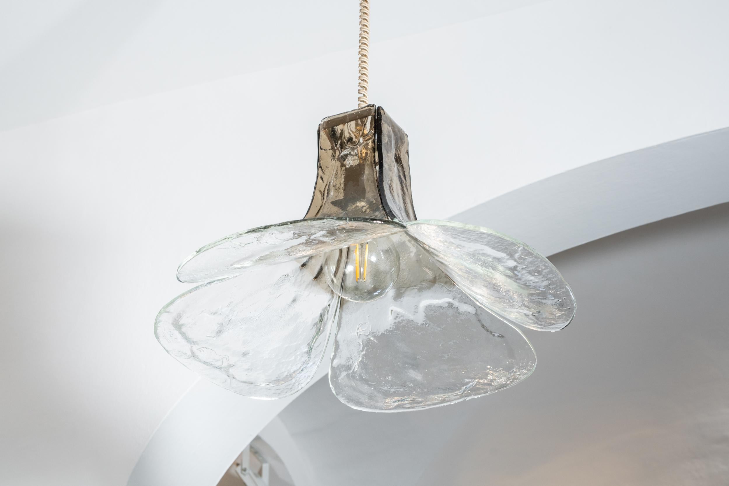Nason glass chandelier for Mazzega Murano In Good Condition For Sale In Santa Margherita Ligure, IT