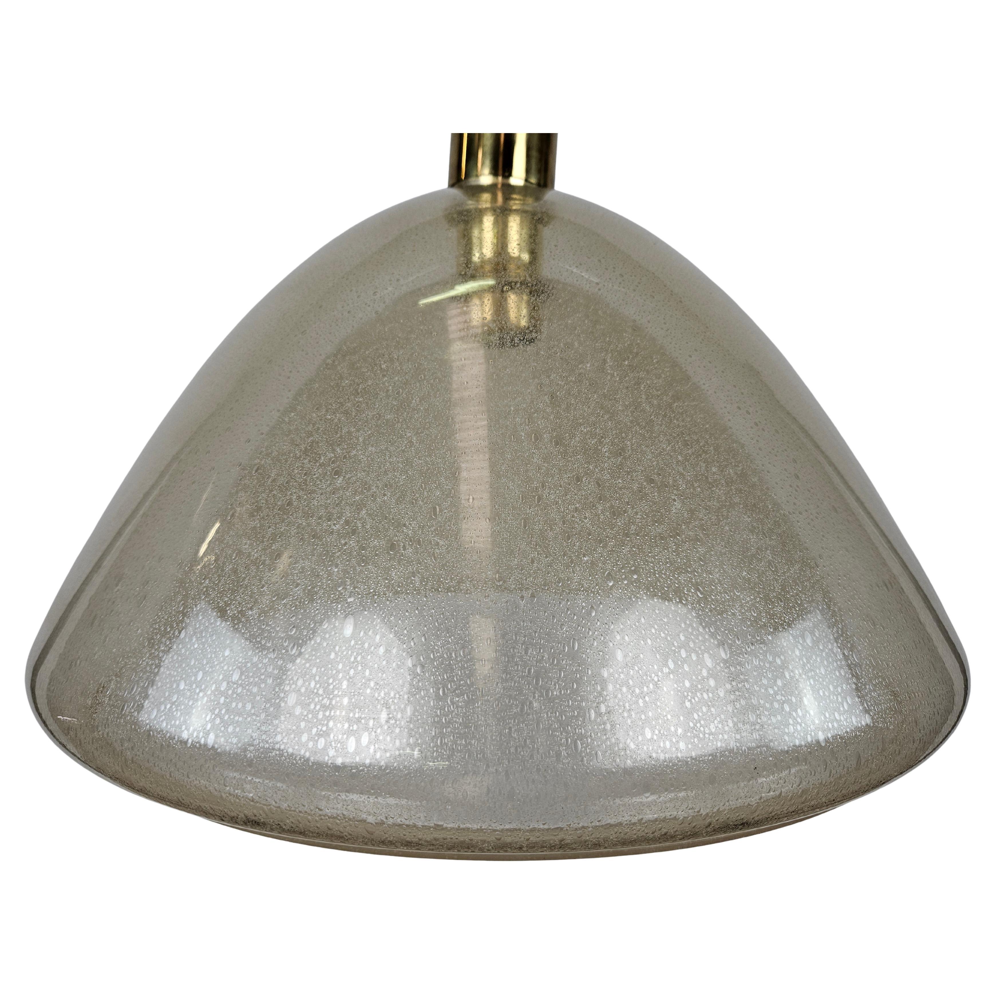 Pulegoso glass chandelier attributed to Carlo Nason for Mazzega 1970s