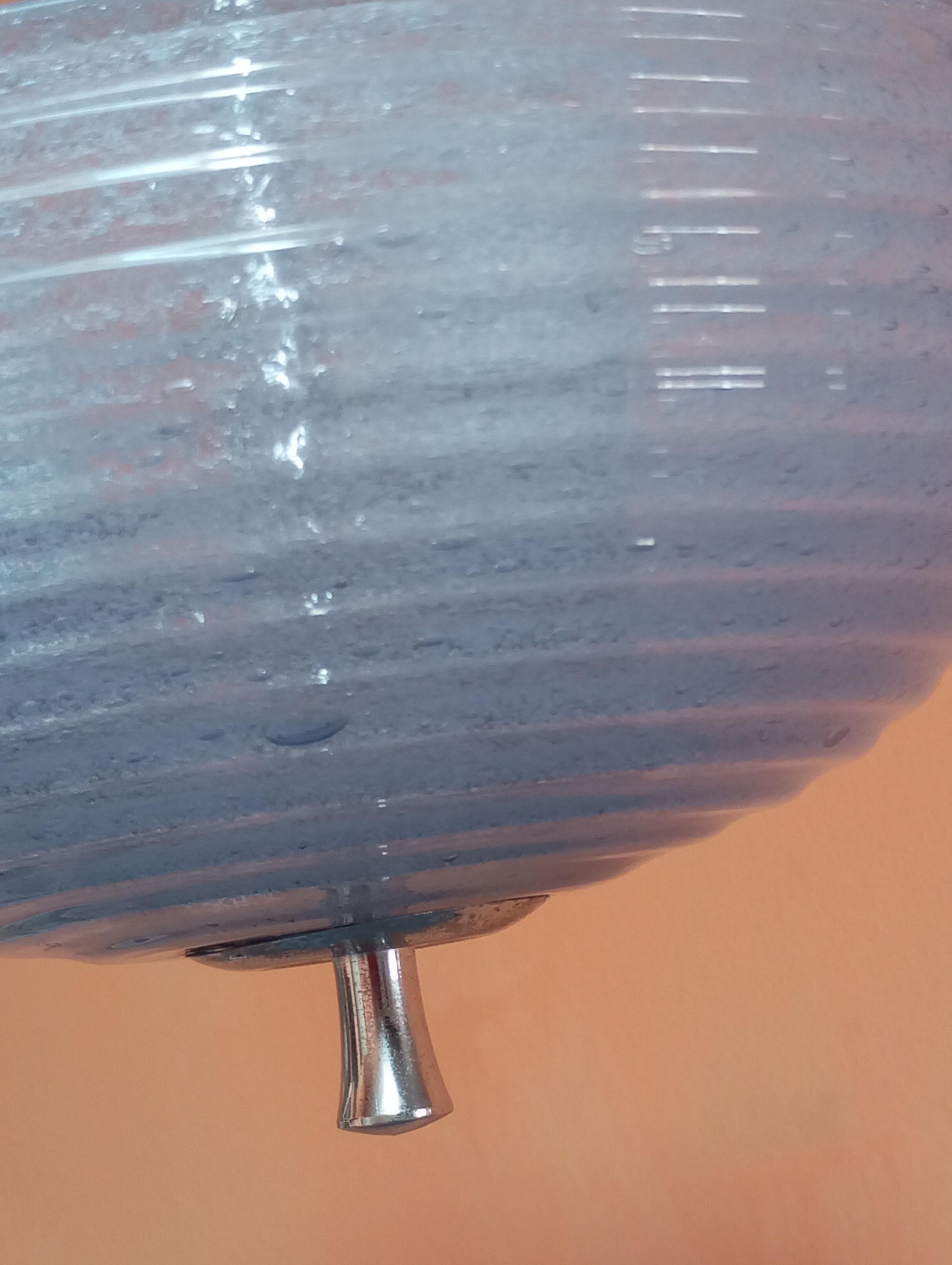 lustre en verre pulegoso celeste de Barovier & Toso, Murano Italie en vente 7