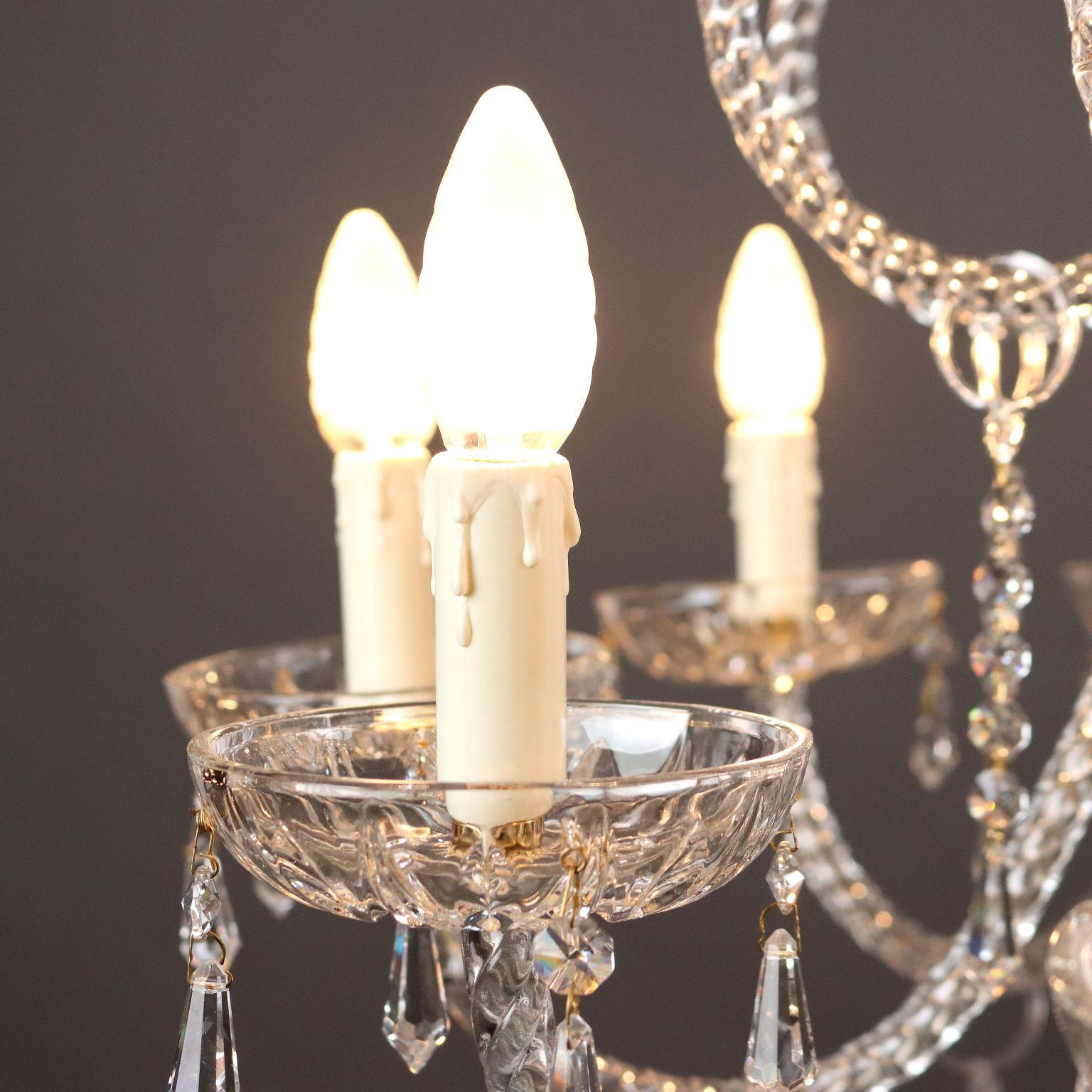 Murano Glass Lampadario in Vetro Soffiato Italia XX Secolo For Sale