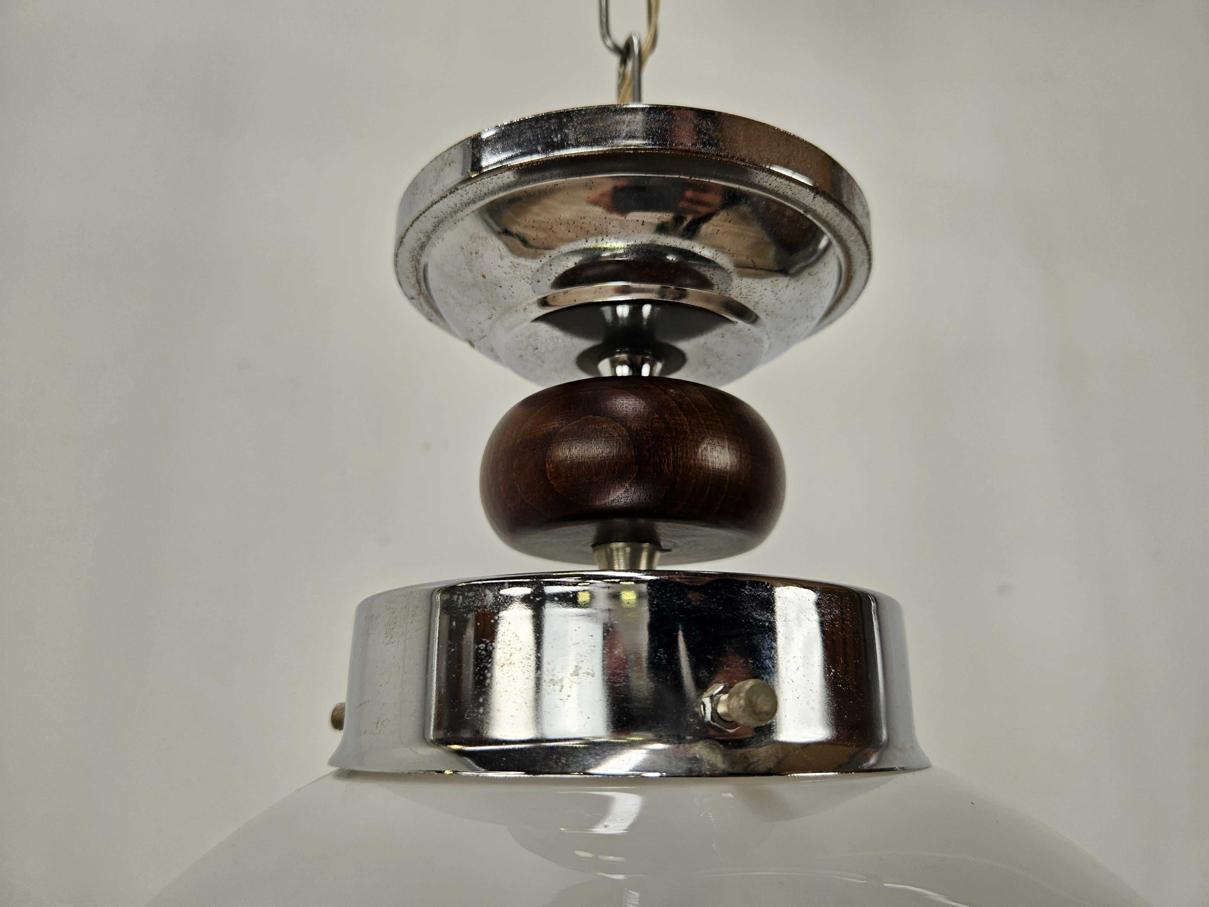 Lampadario italiano anni '60 in vetro di Murano attribuito a Mazzega in vendita 1