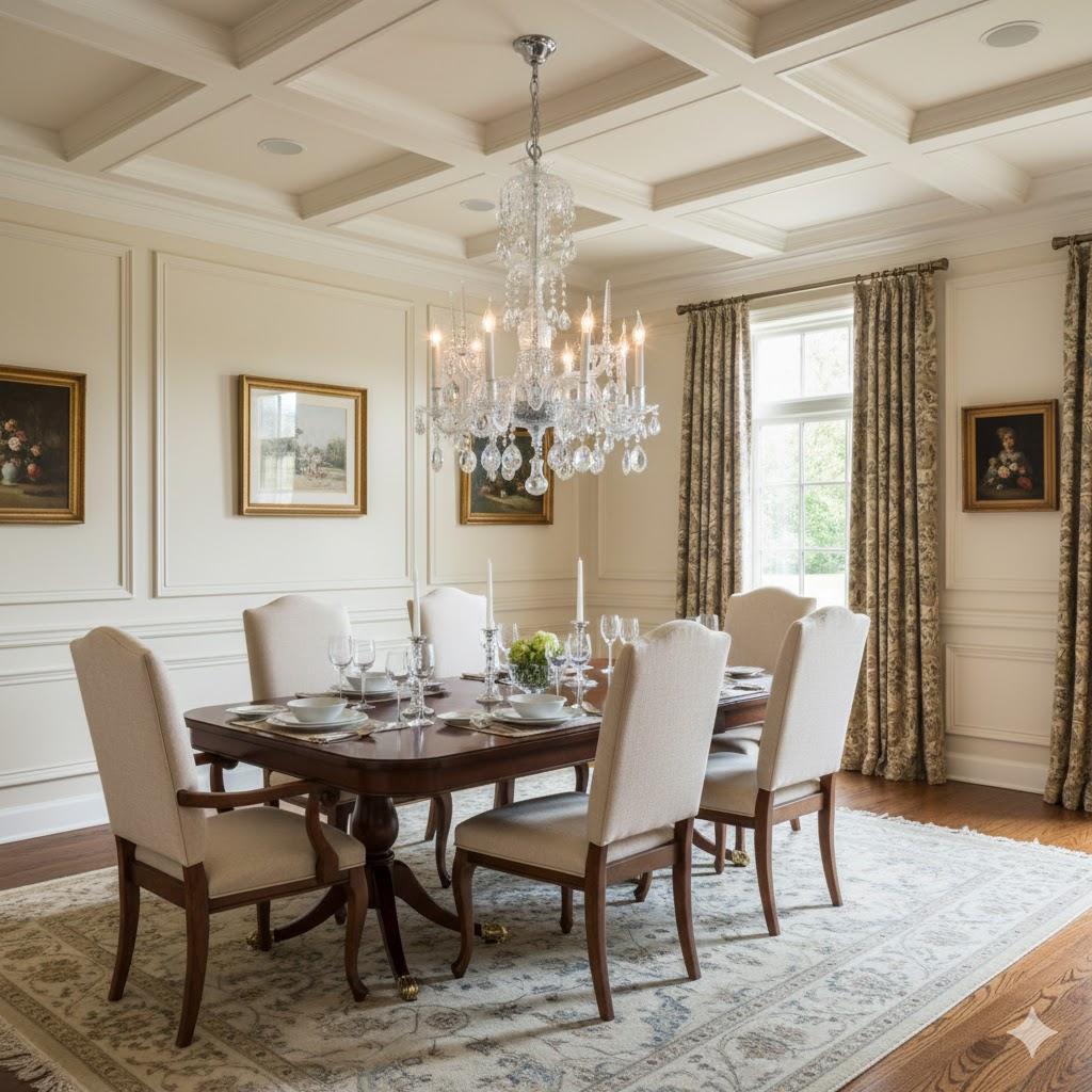 Lampadario Italiano in Cristallo Bohemia a Otto Luci 1950 en venta 4