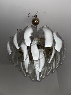 ''La Murrina'' chandelier stamped in each Murano glass vintage 70s