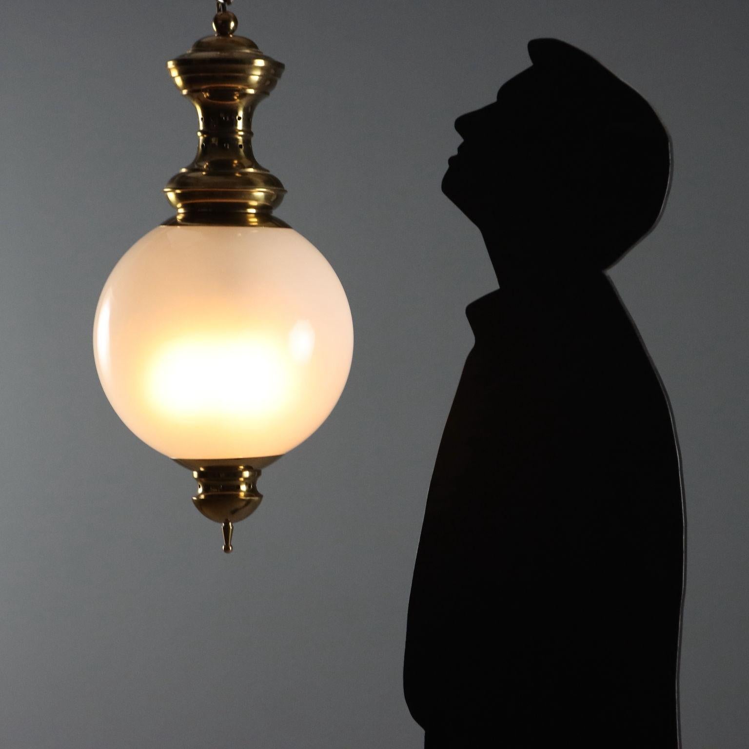 Mid-Century moderno Lampadario LS1 di Luigi Caccia Dominioni per Azucena, Anni 60 in vendita