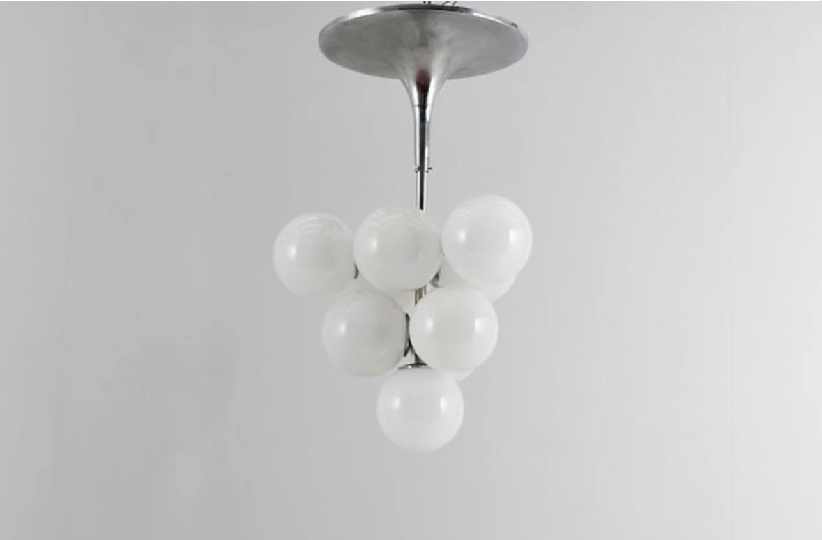Mid-Century Modern Lampadario Max Bill per Temde anni 60 For Sale