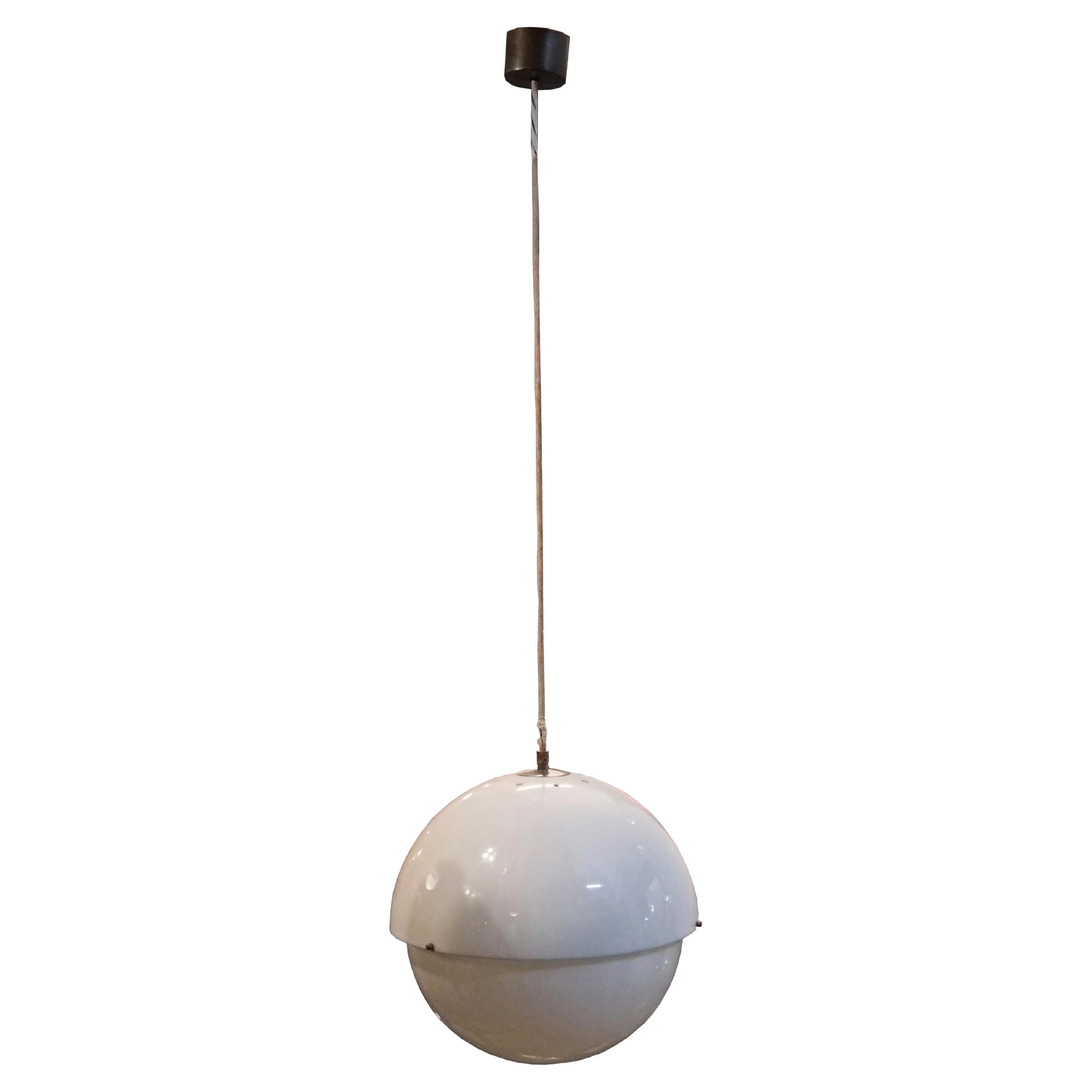 Chandelier Mod.4022 Luigi Bandini Buti for Kartell, Italy 1960s
