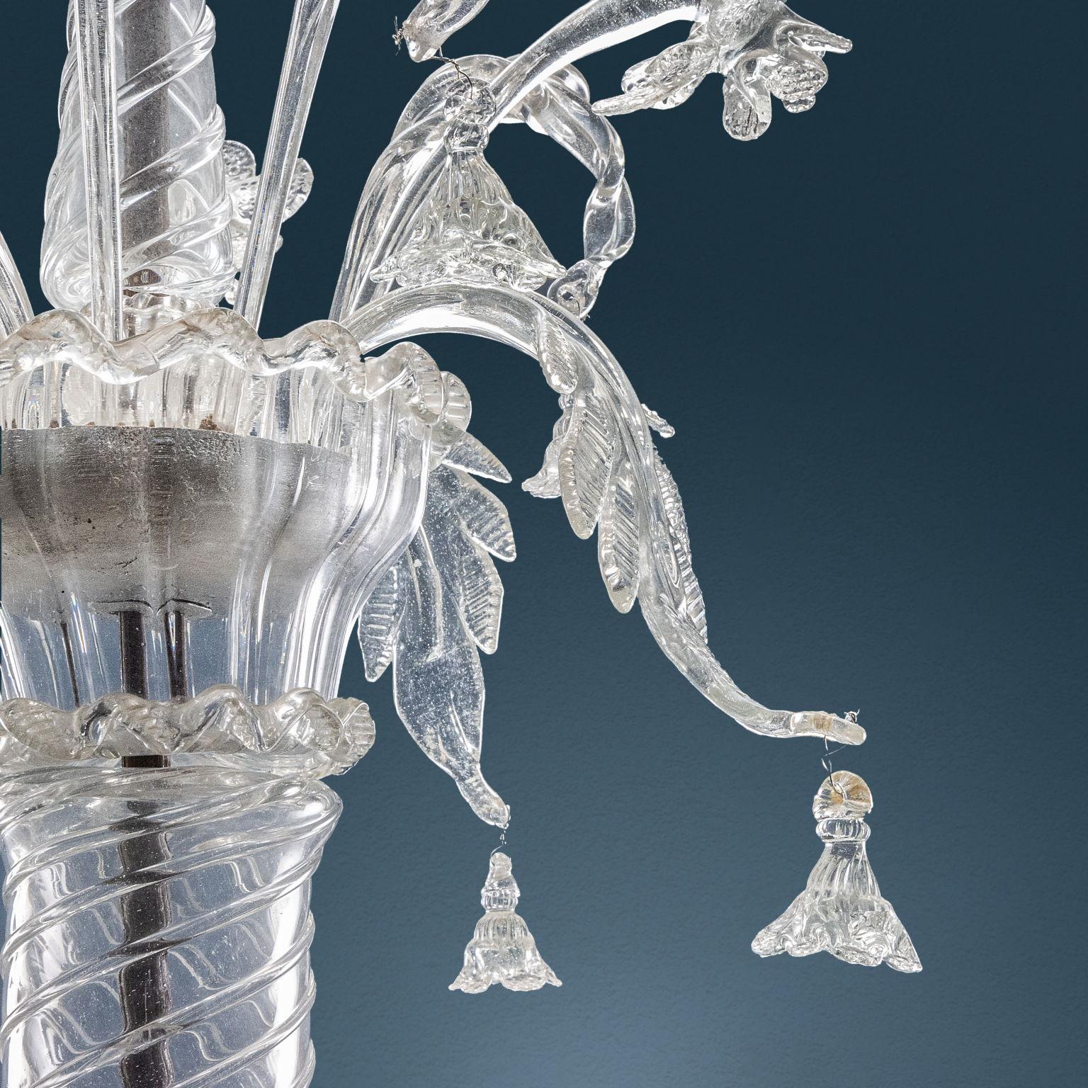 Lampadario Murano “a Colonna” Venezia Fine XVIII Secolo In condizioni buone in vendita a Milano, IT