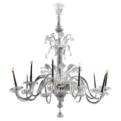 Lampadario Murano “a Colonna” Venezia Fine XVIII Secolo