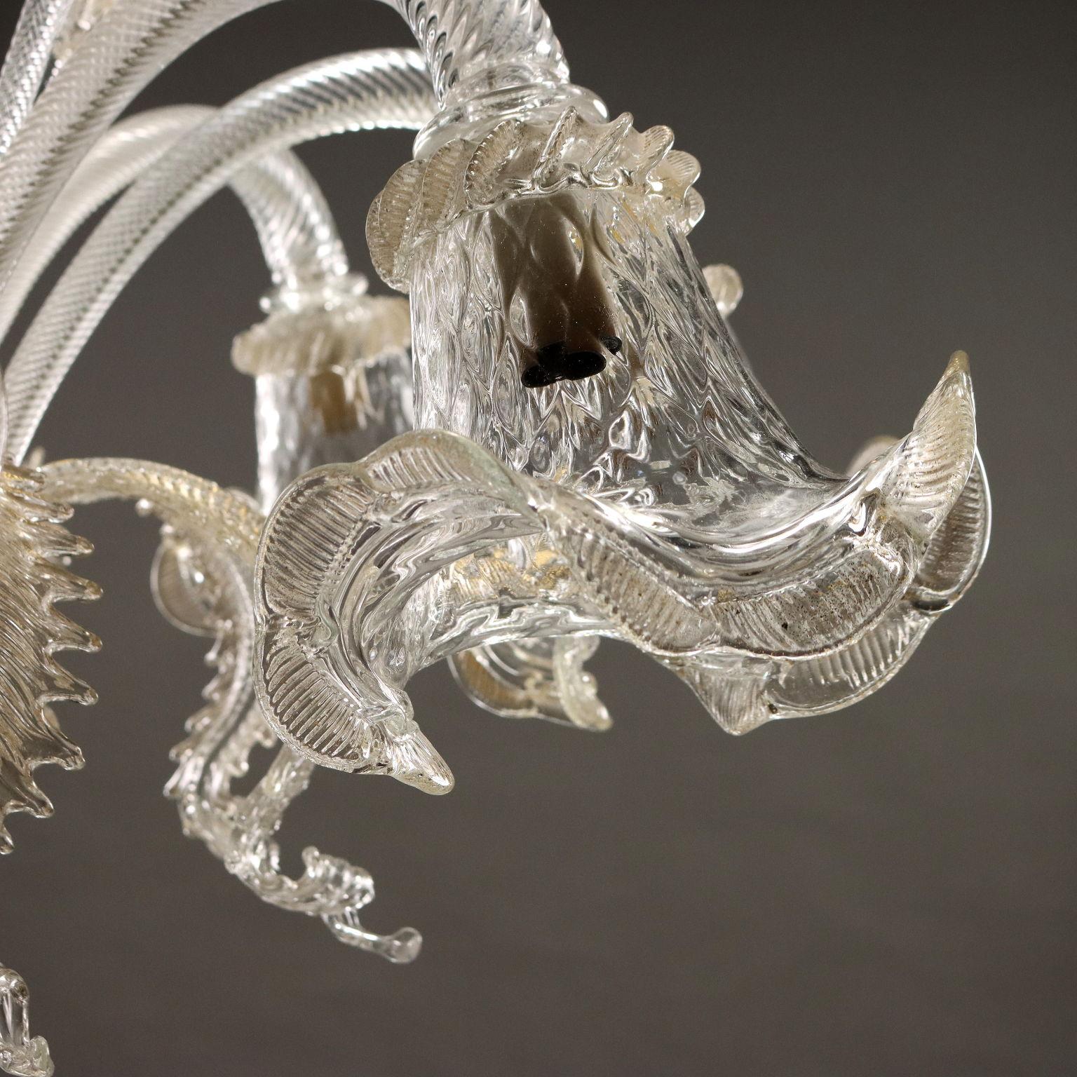 Lampadario Murano Italia XX Secolo In Good Condition For Sale In Milano, IT