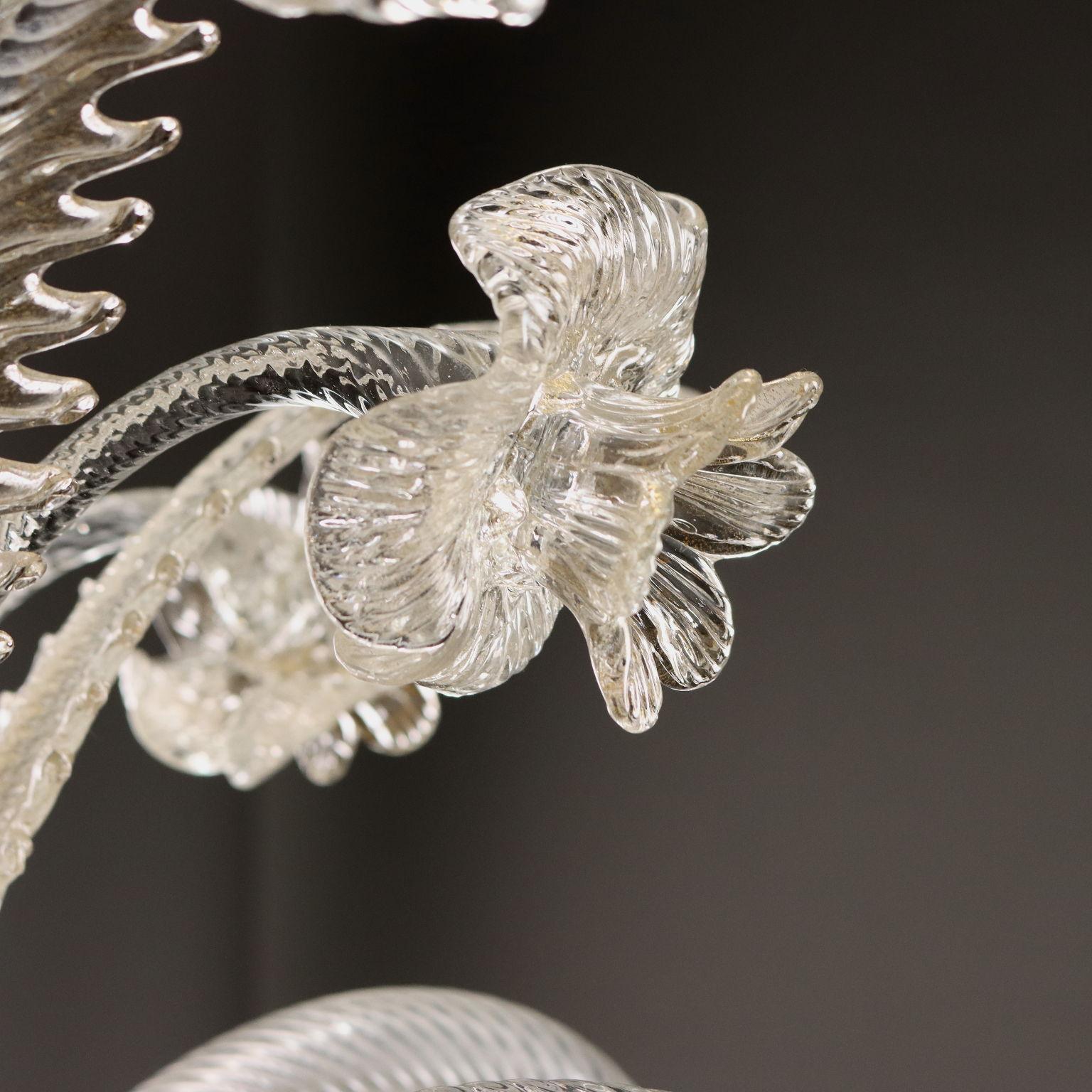 Mid-20th Century Lampadario Murano Italia XX Secolo For Sale