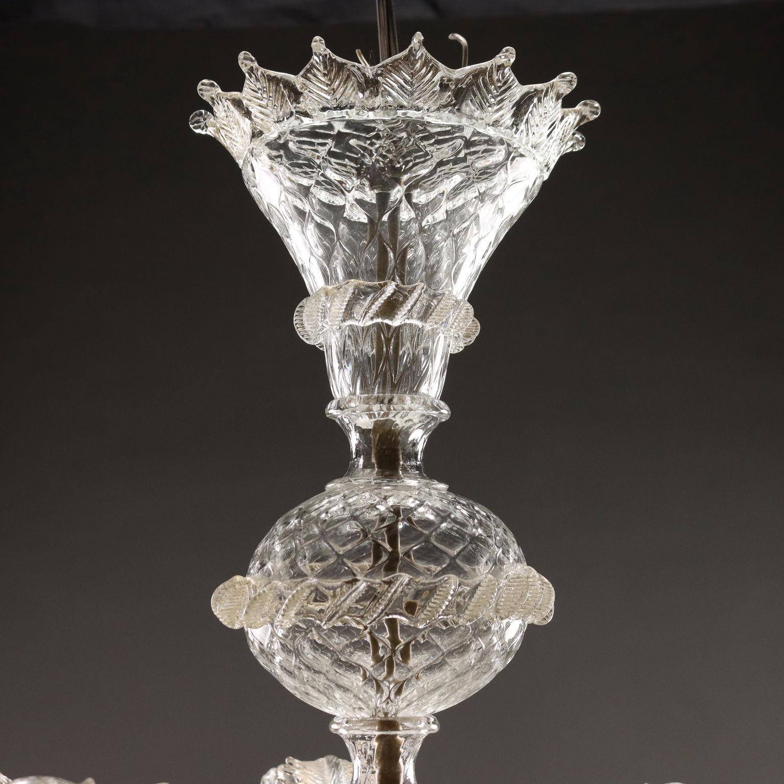 Murano Glass Lampadario Murano Italia XX Secolo For Sale