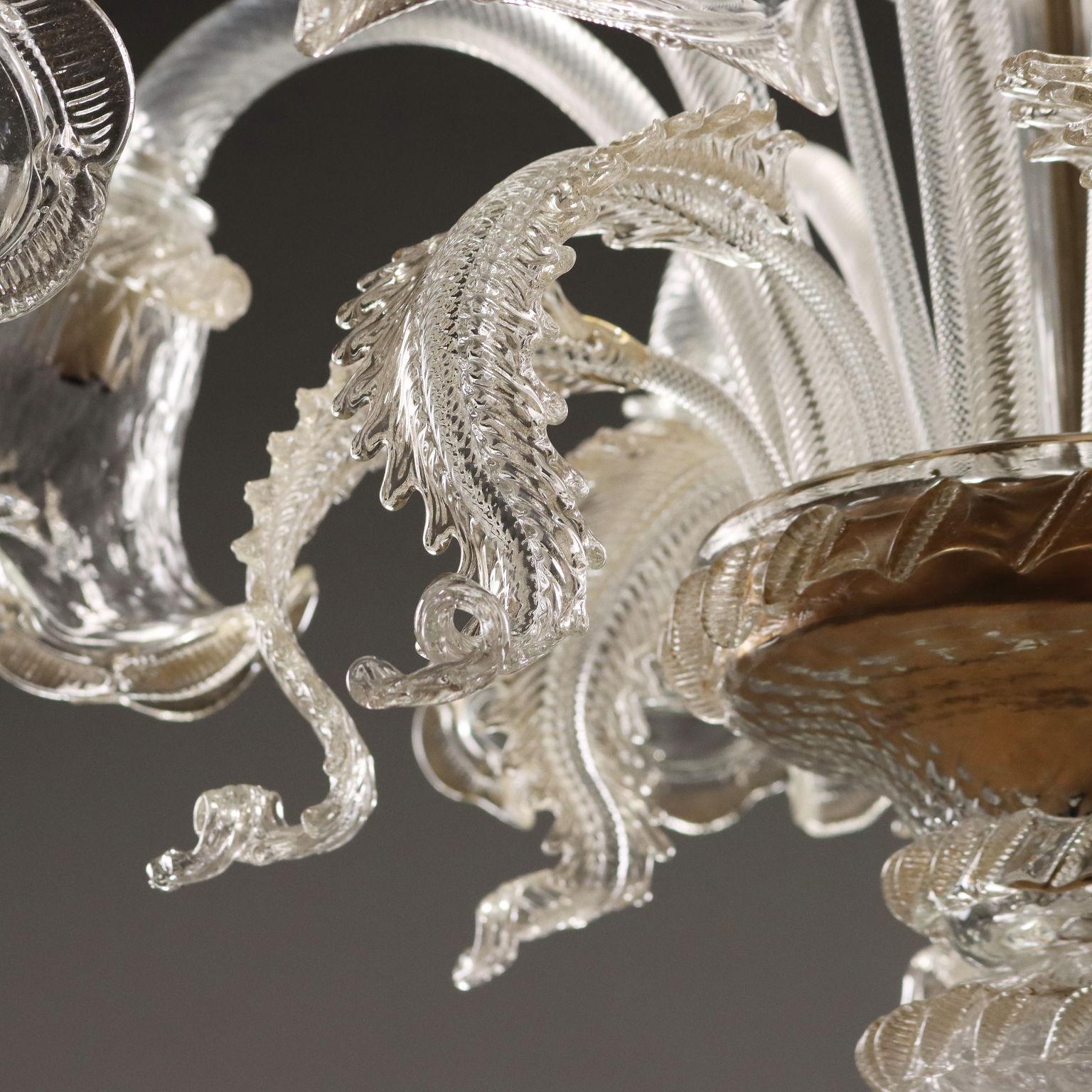 Lampadario Murano Italia XX Secolo For Sale 1