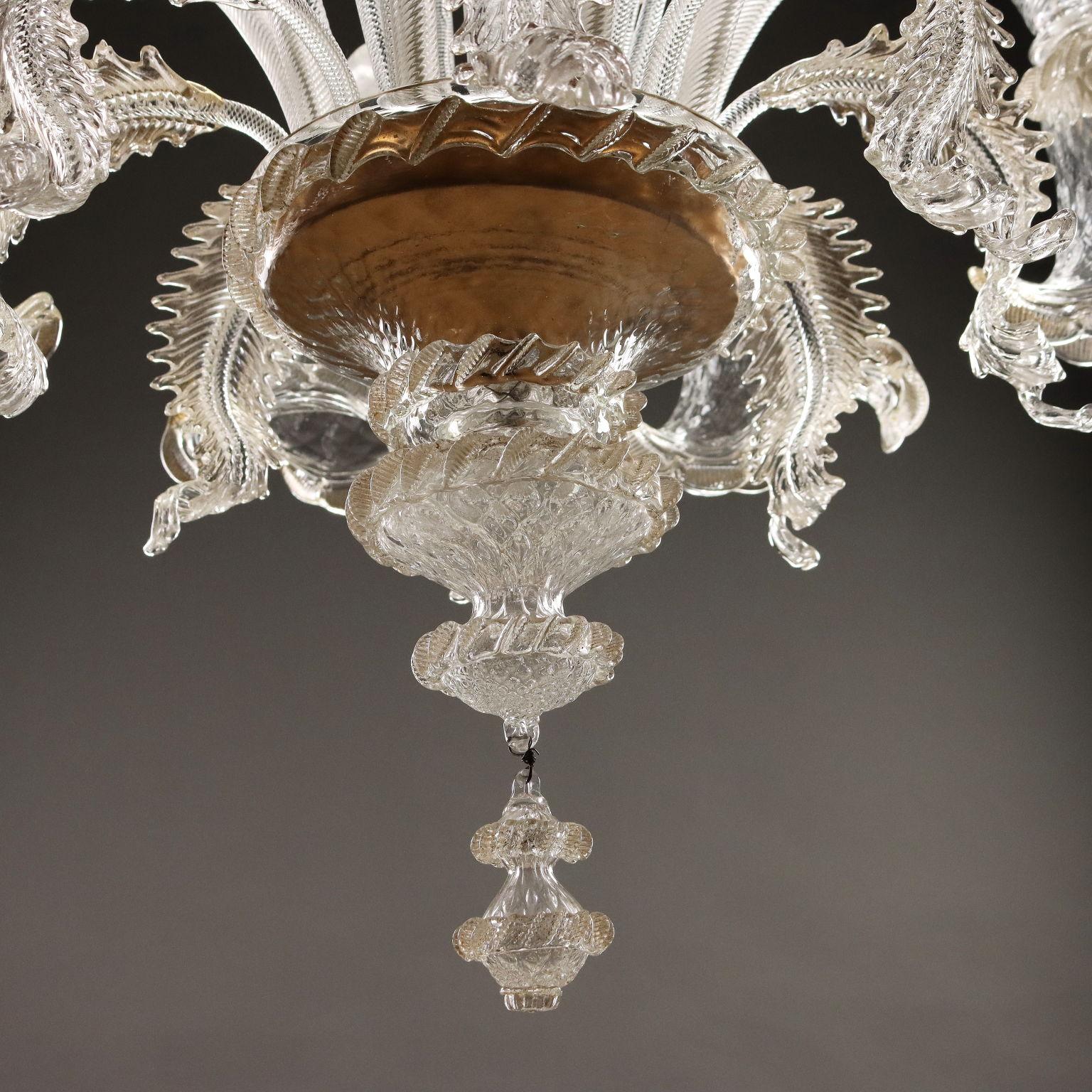 Lampadario Murano Italia XX Secolo For Sale 2